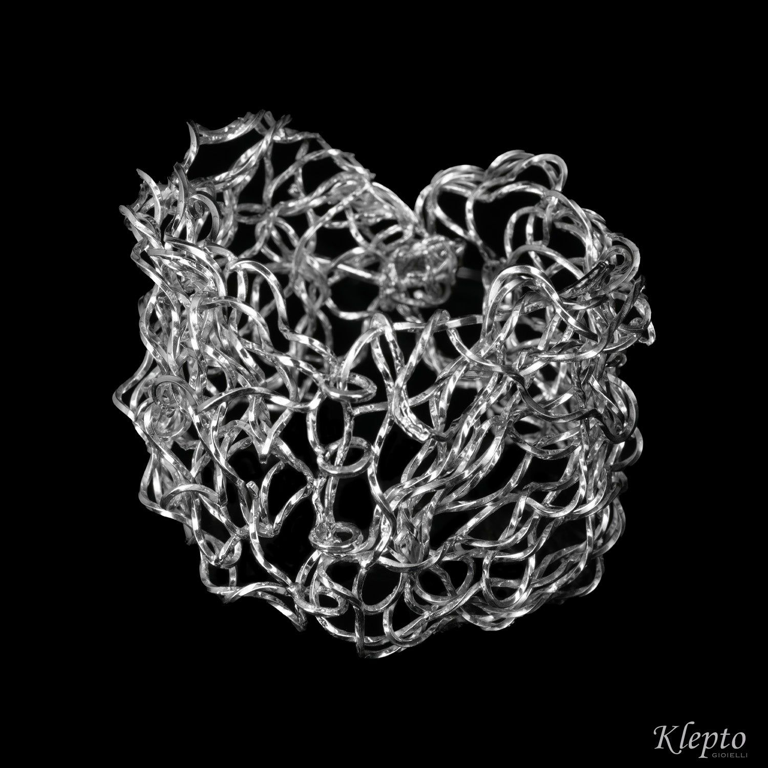 Silver Silnova® band bracelet