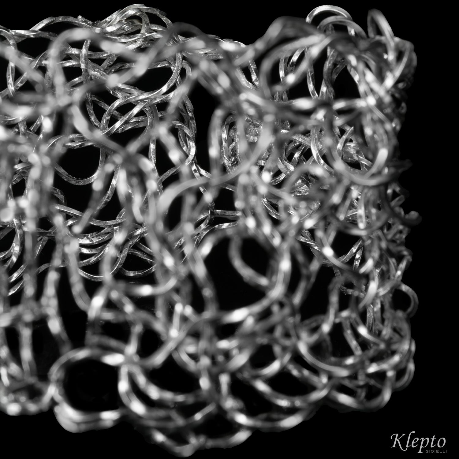 Silver Silnova® band bracelet