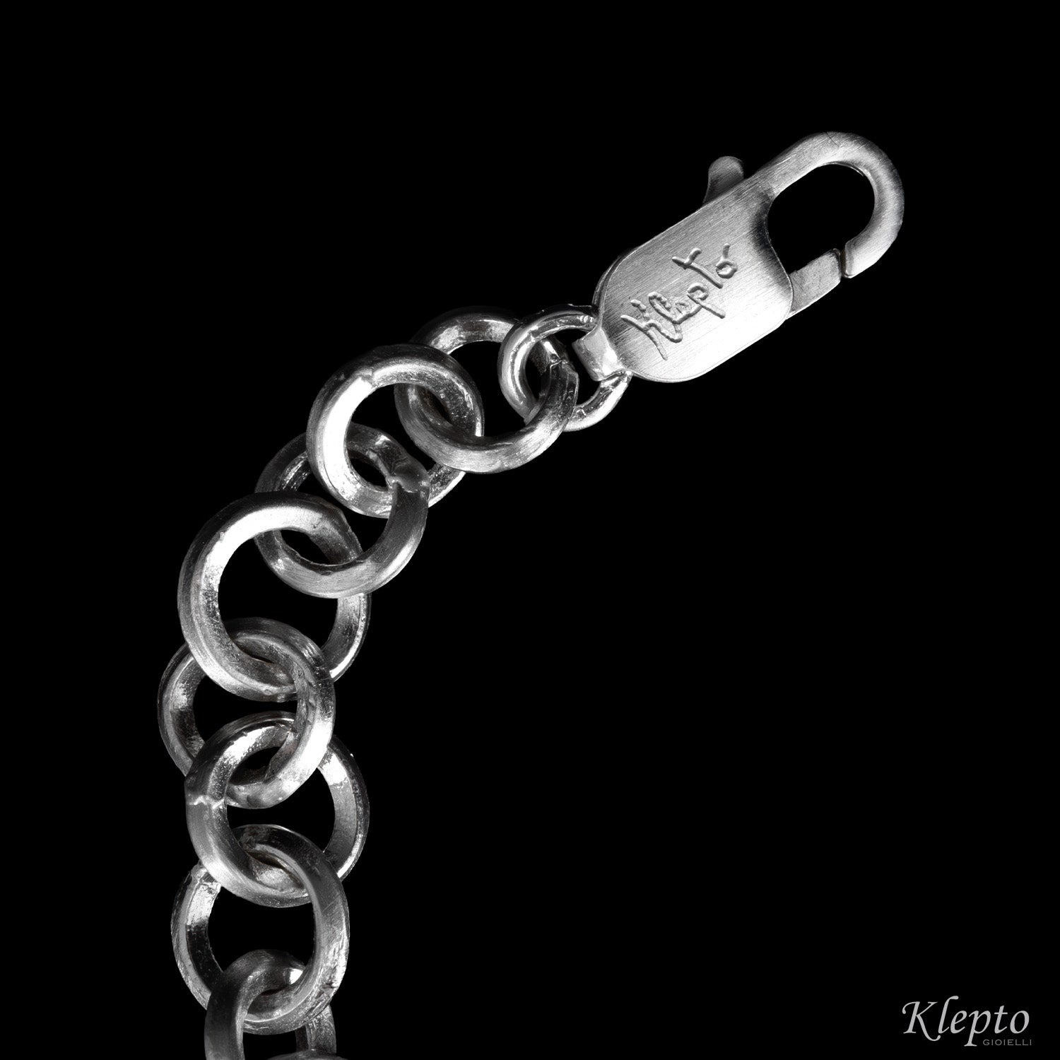 Silver Silnova® Ring Bracelet