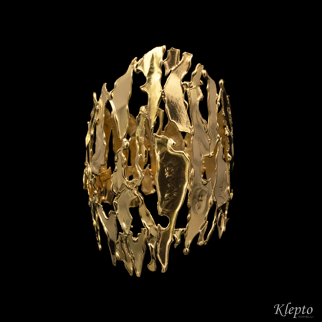 Yellow gold bracelet "Ardor"