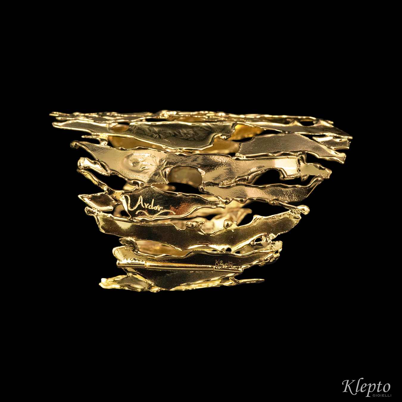 Yellow gold bracelet "Ardor"