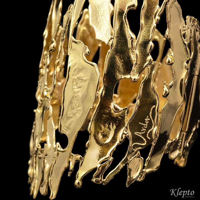 Yellow gold bracelet "Ardor"