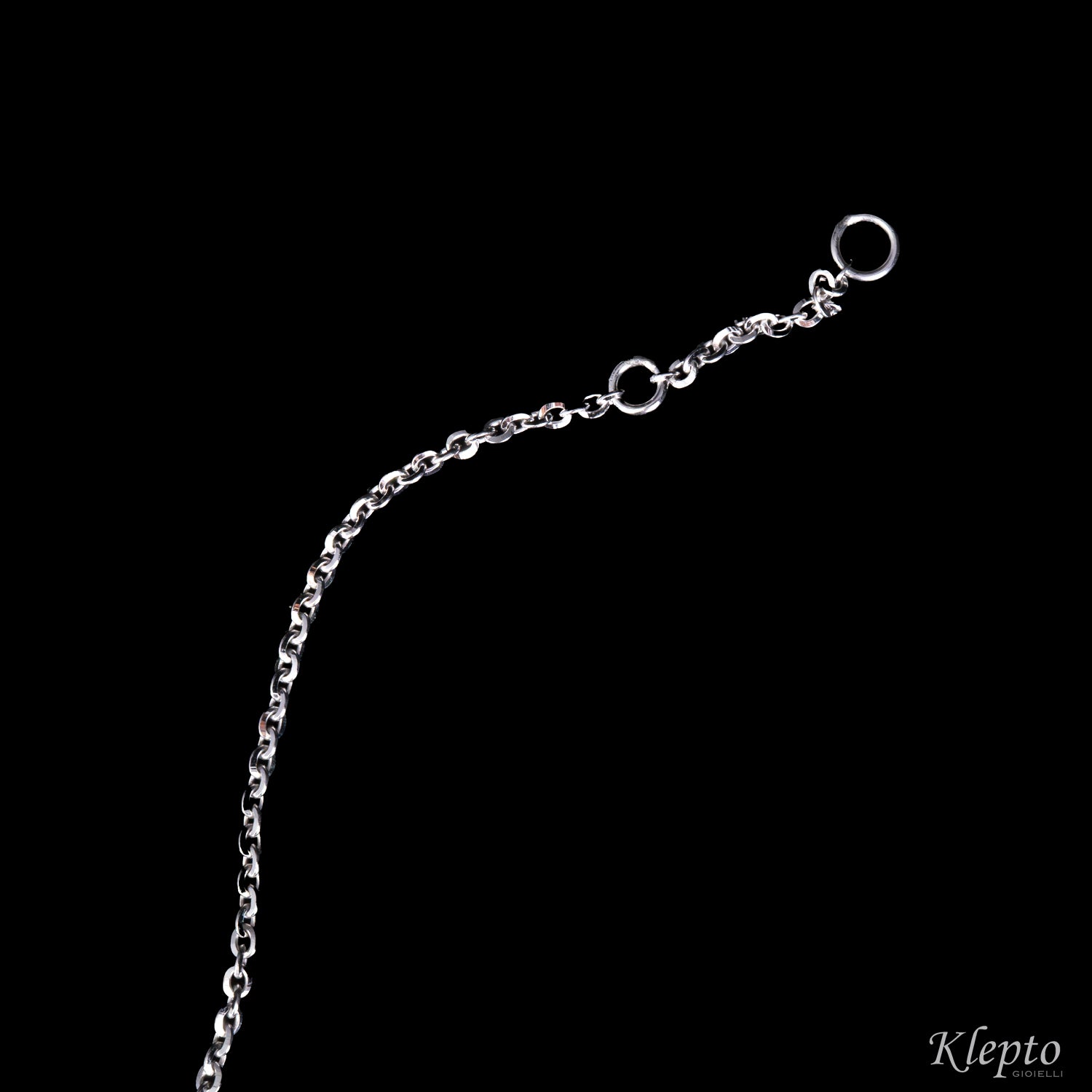 White gold bracelet "Pepita" with diamond