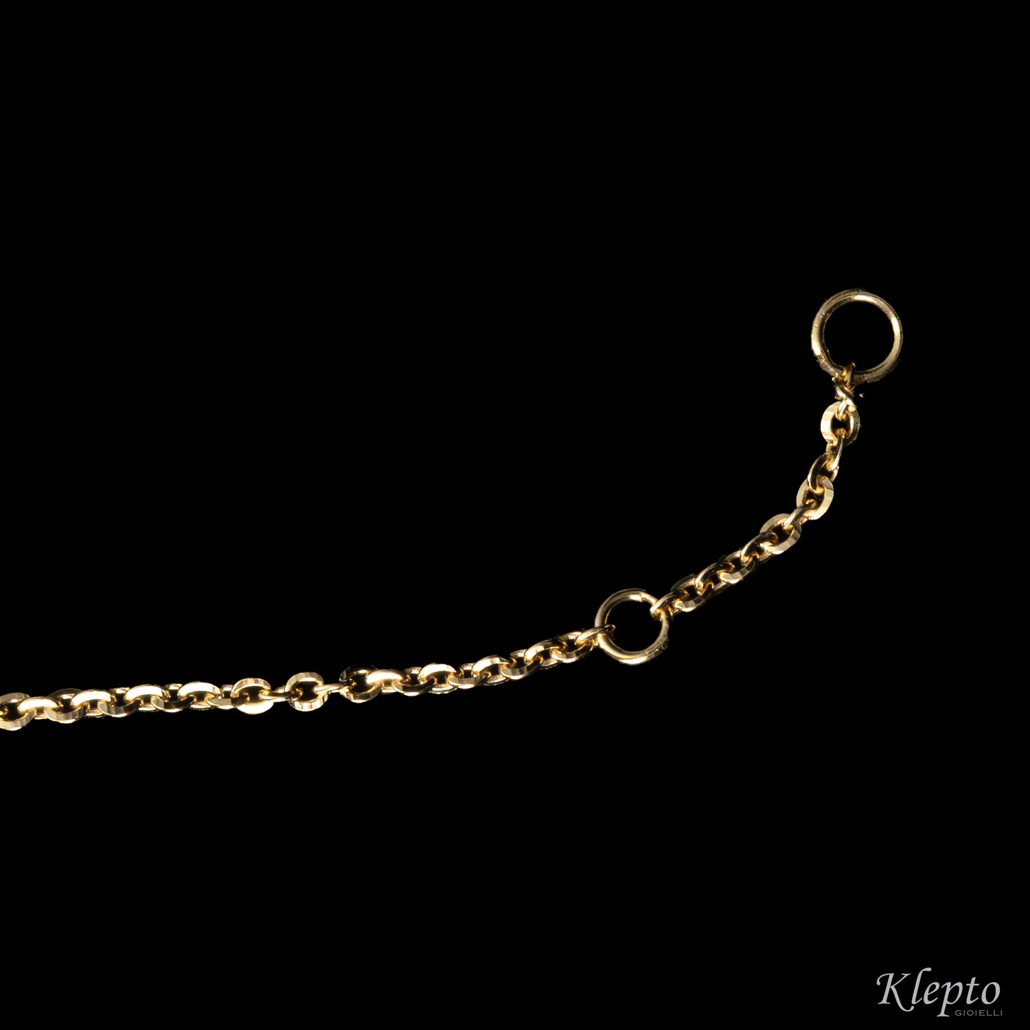 Yellow gold bracelet "Pepita" with Ruby