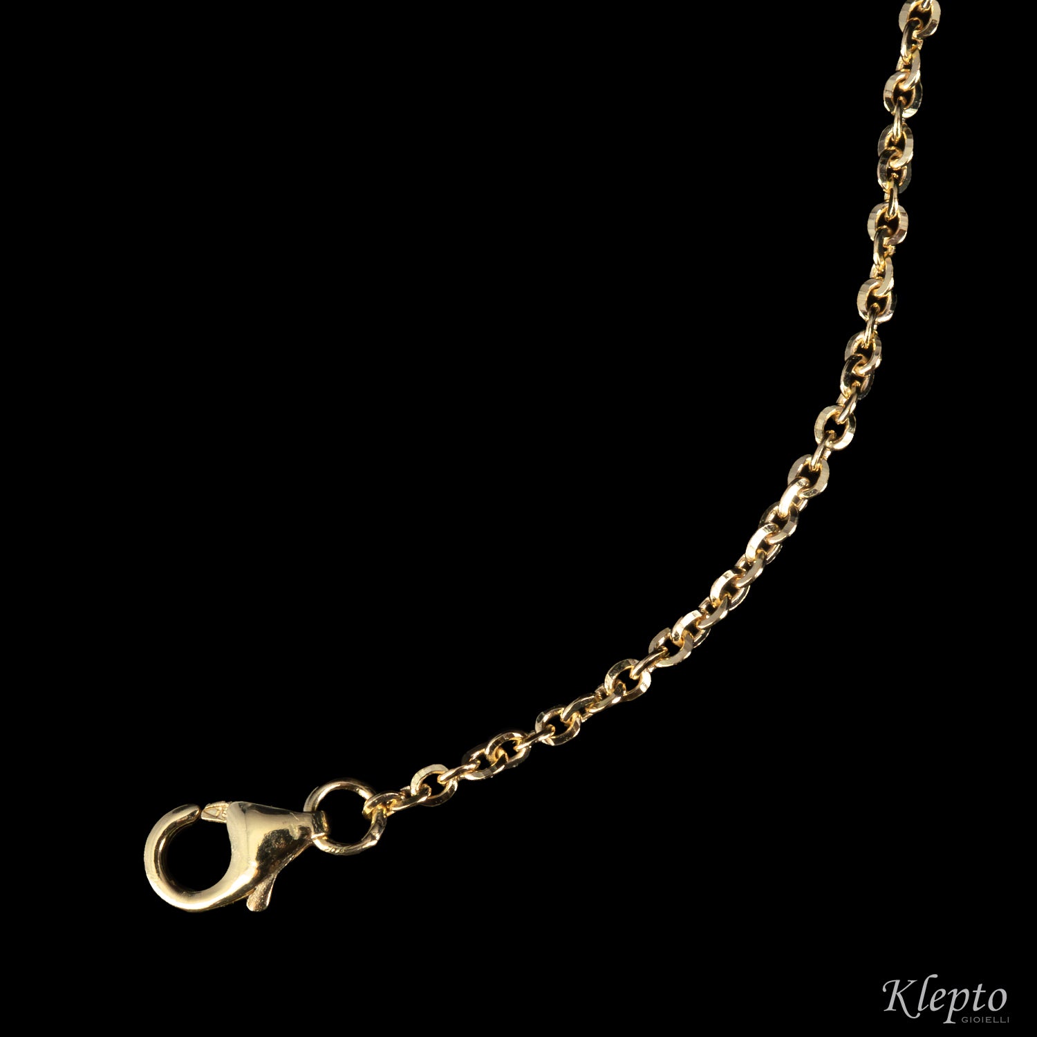 Yellow gold bracelet "Pepita" with Ruby