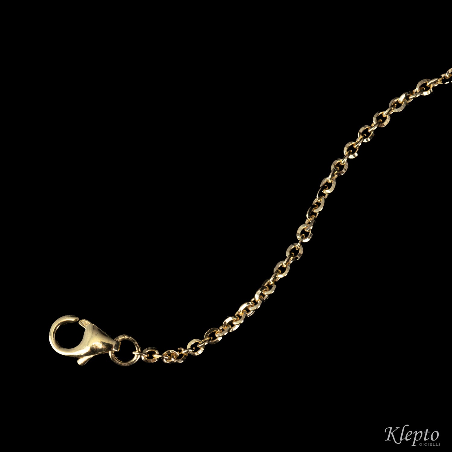 Yellow gold "Pepita" bracelet with Emerald