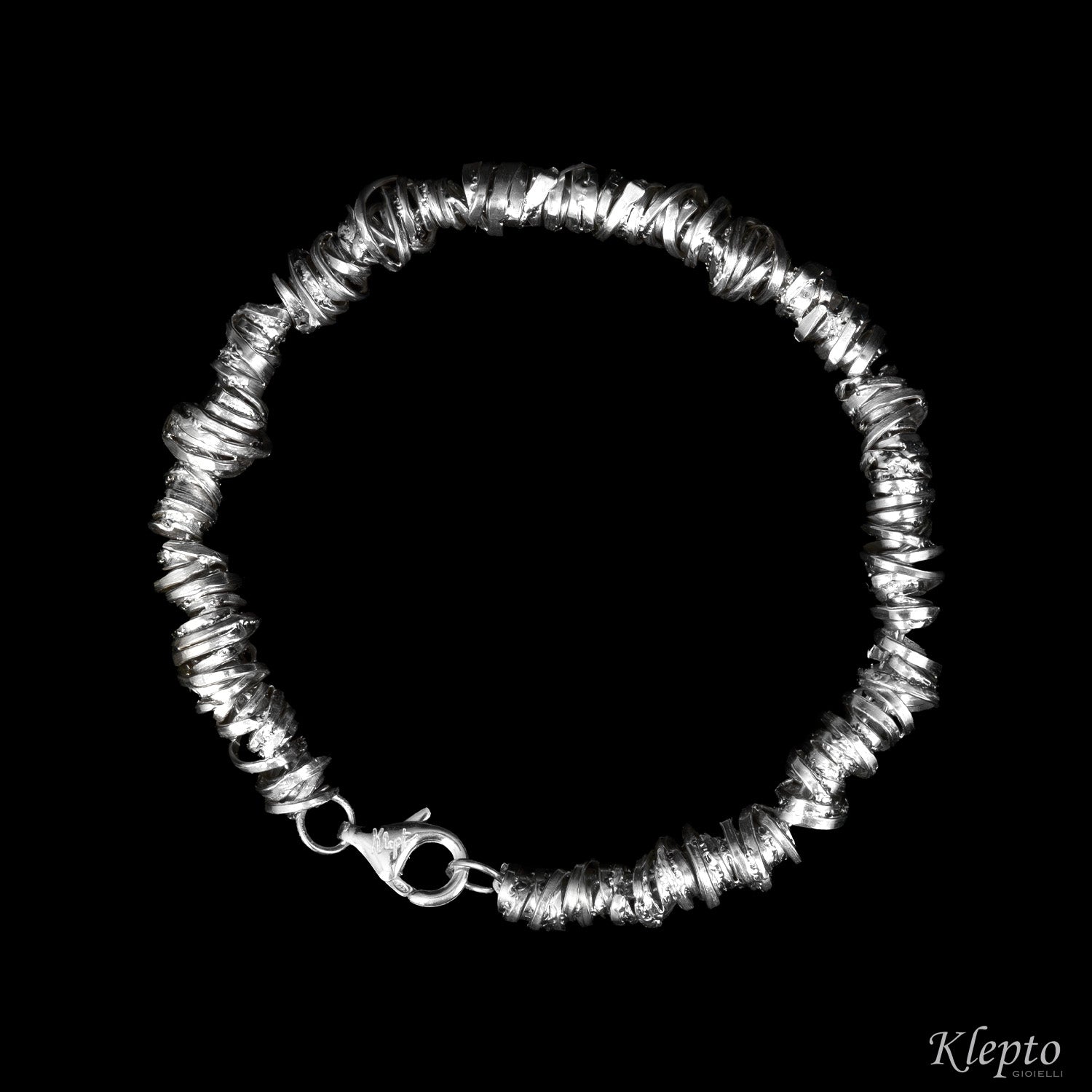 Silver Silnova® Knot Bracelet