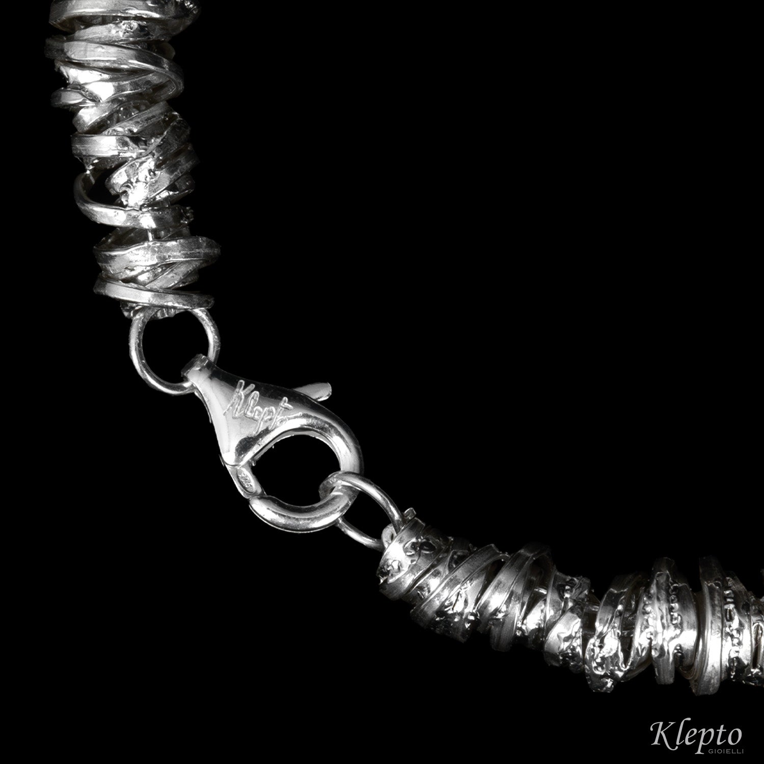 Silver Silnova® Knot Bracelet