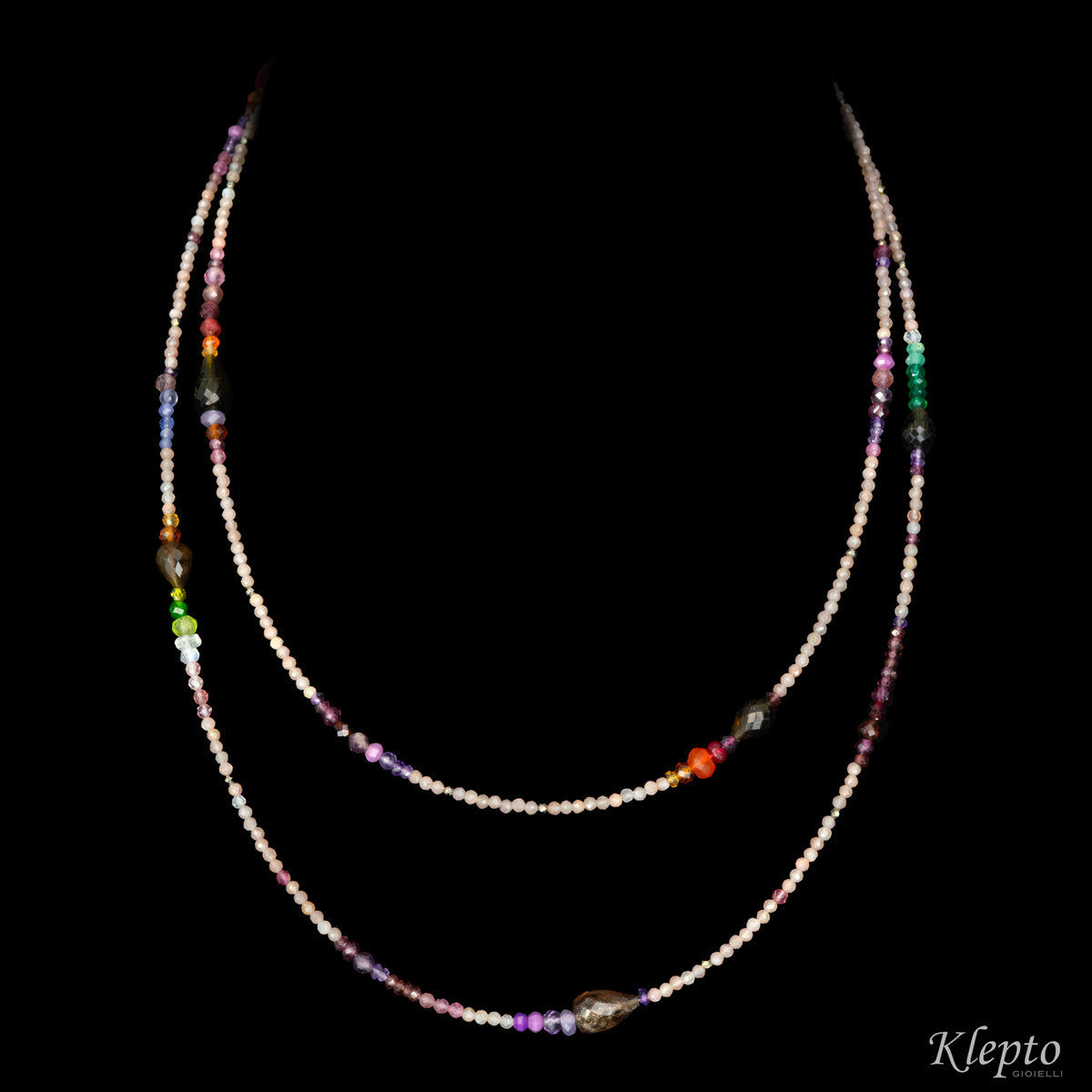 Long Rainbow necklace