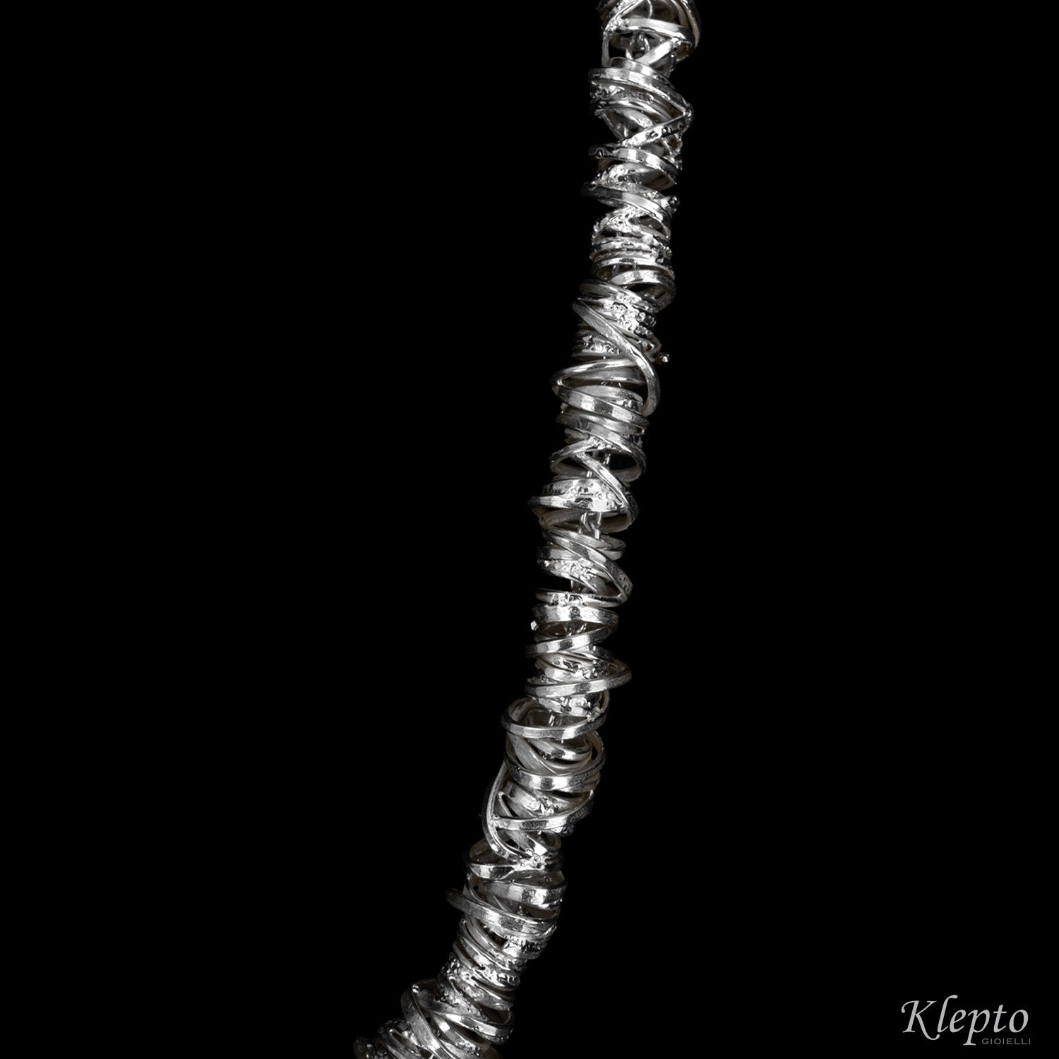 Silnova® Silver Knot Necklace