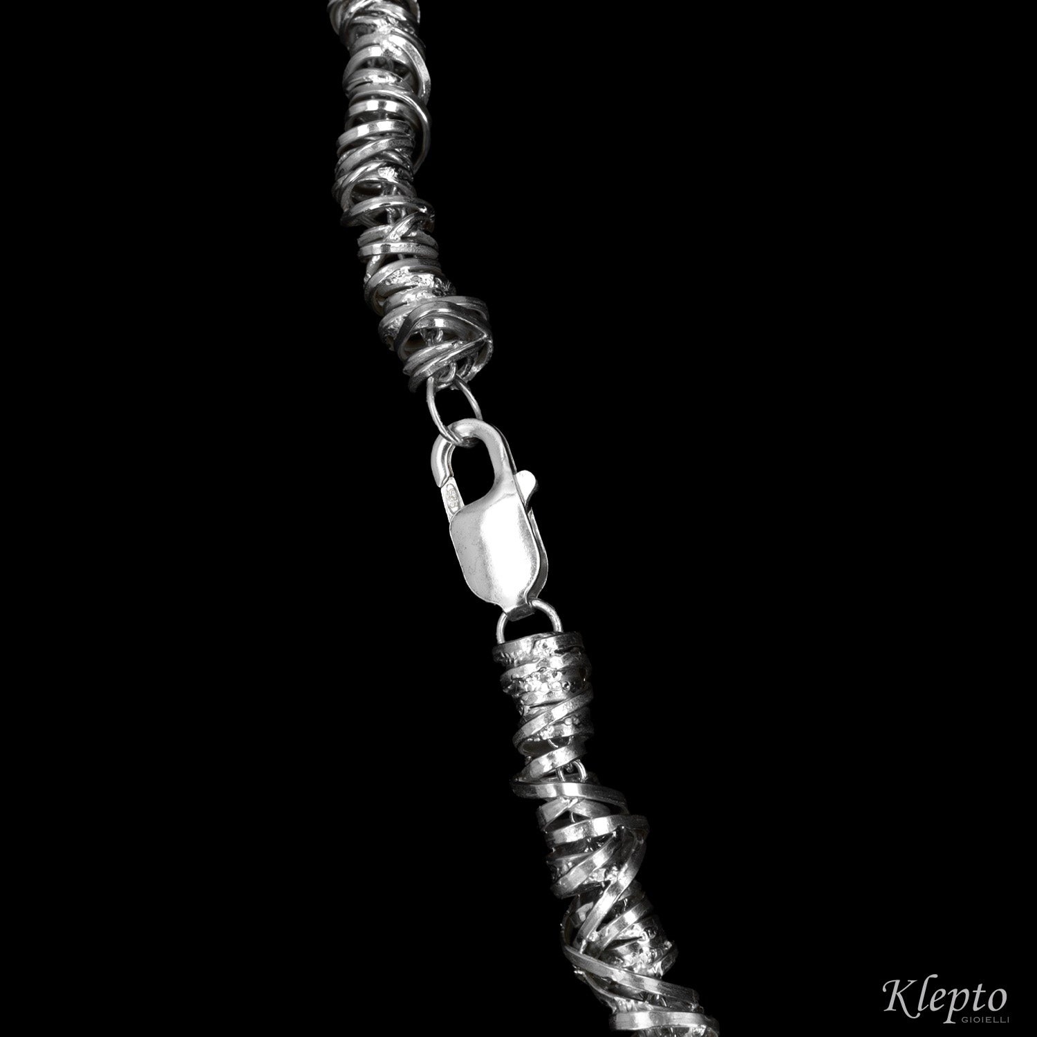 Silnova® Silver Knot Necklace