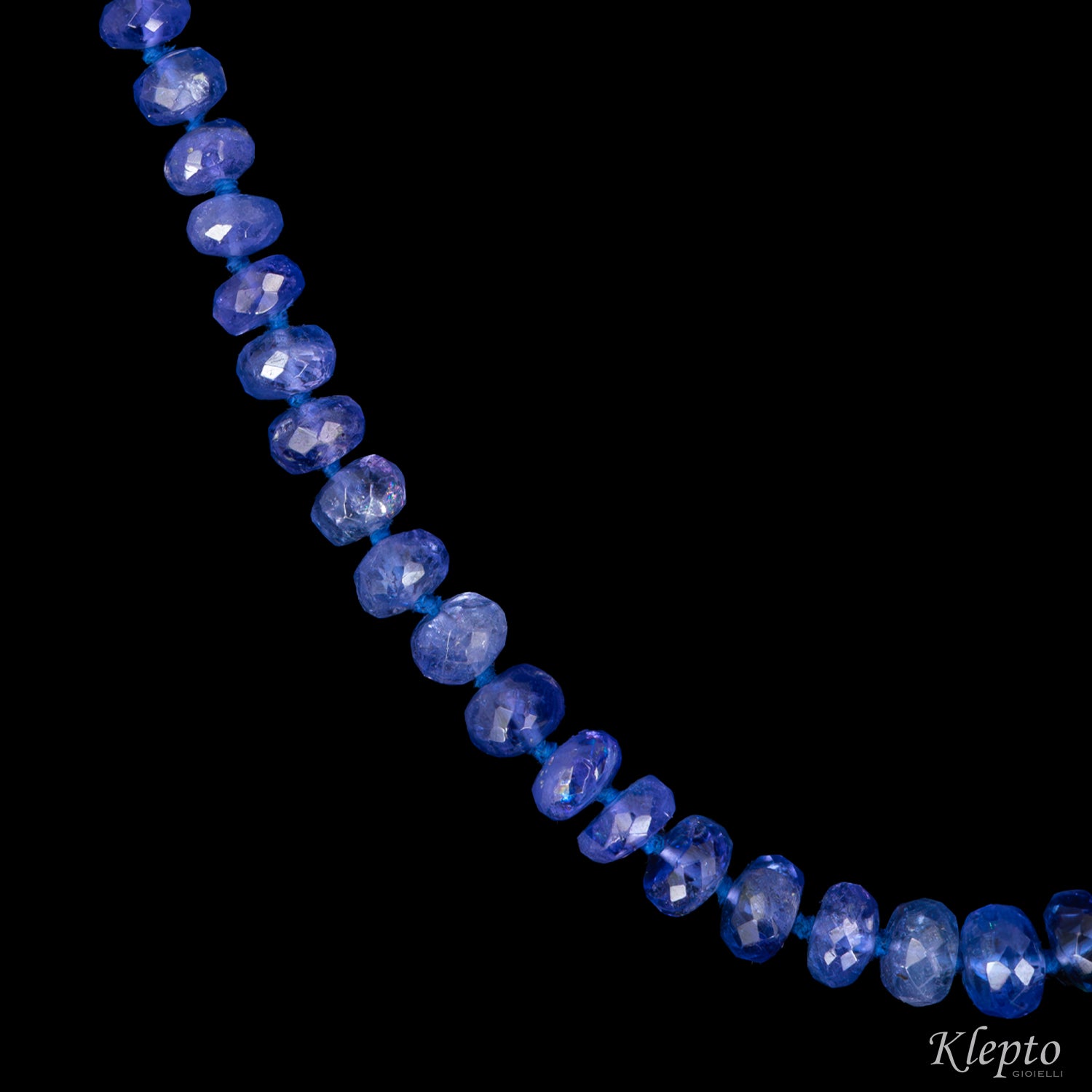 Necklace with Tanzanite