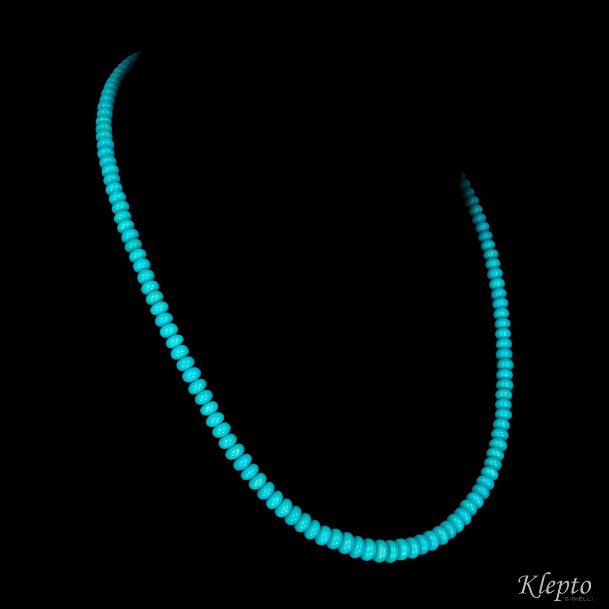 Turquoise choker necklace