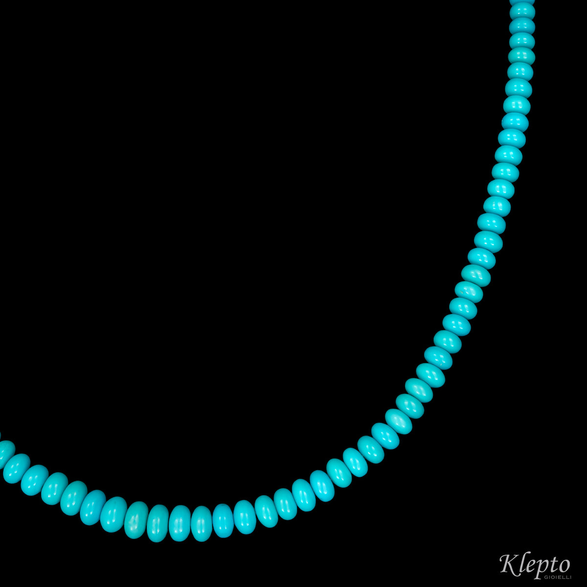 Turquoise choker necklace