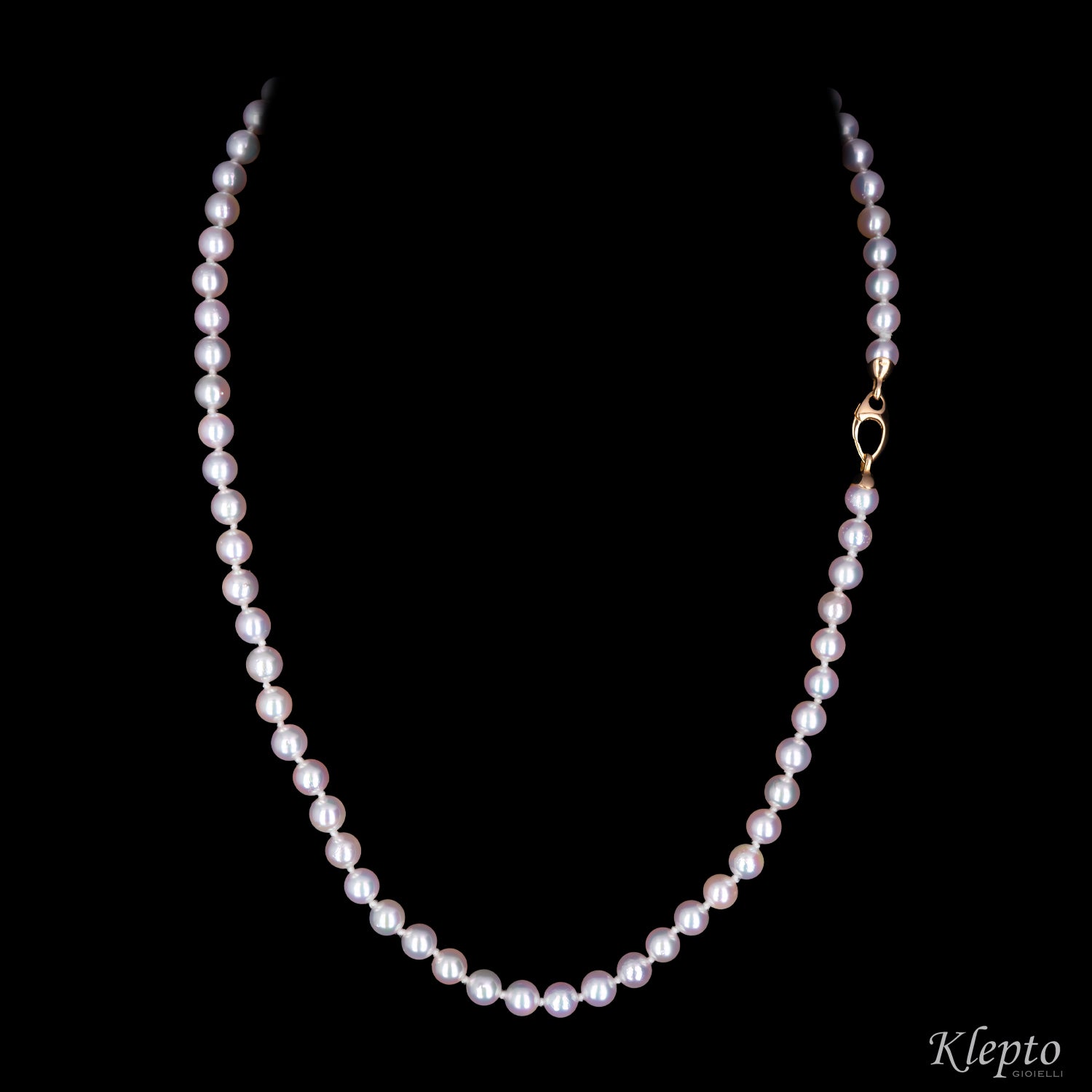 Necklace with Japanese Pearls