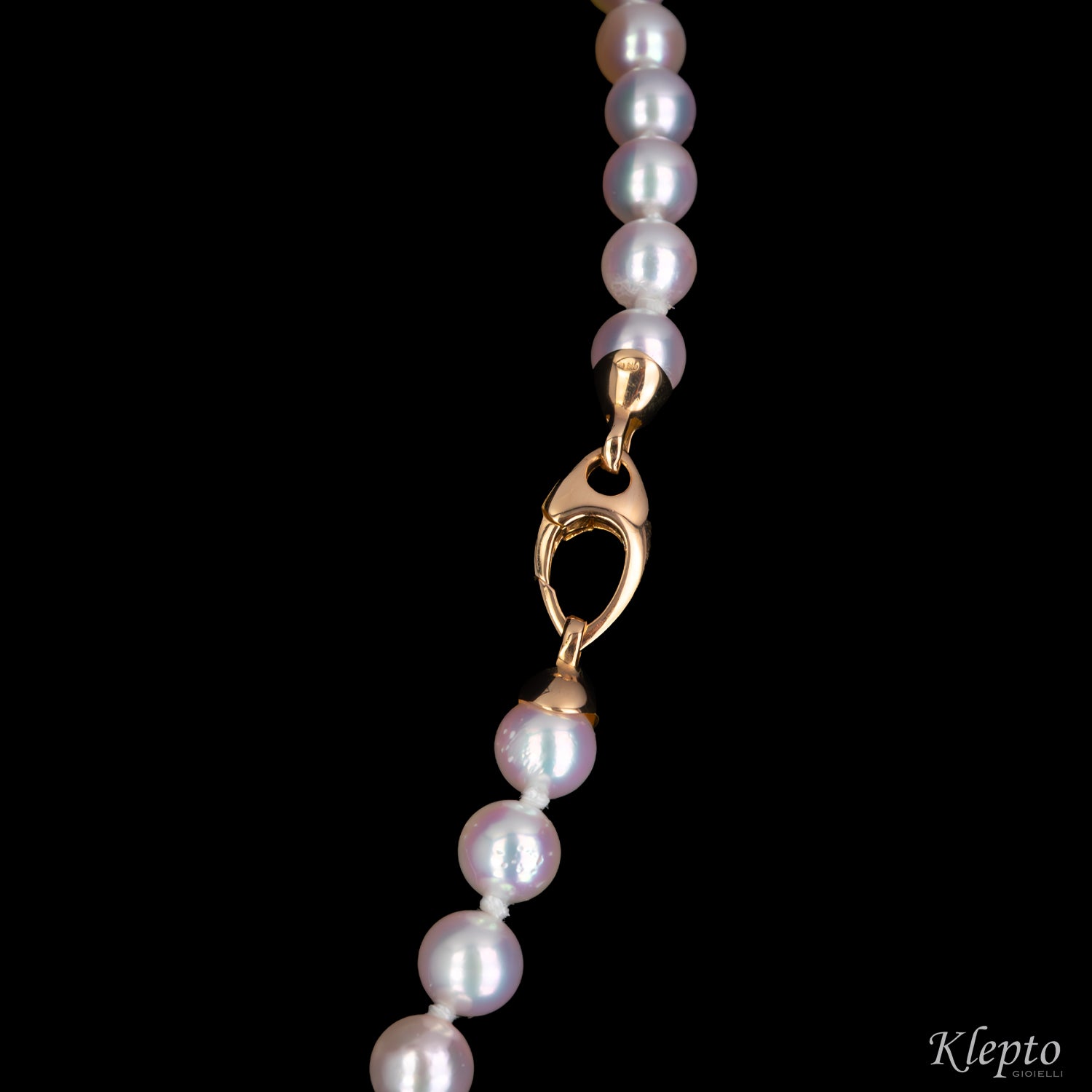 Necklace with Japanese Pearls