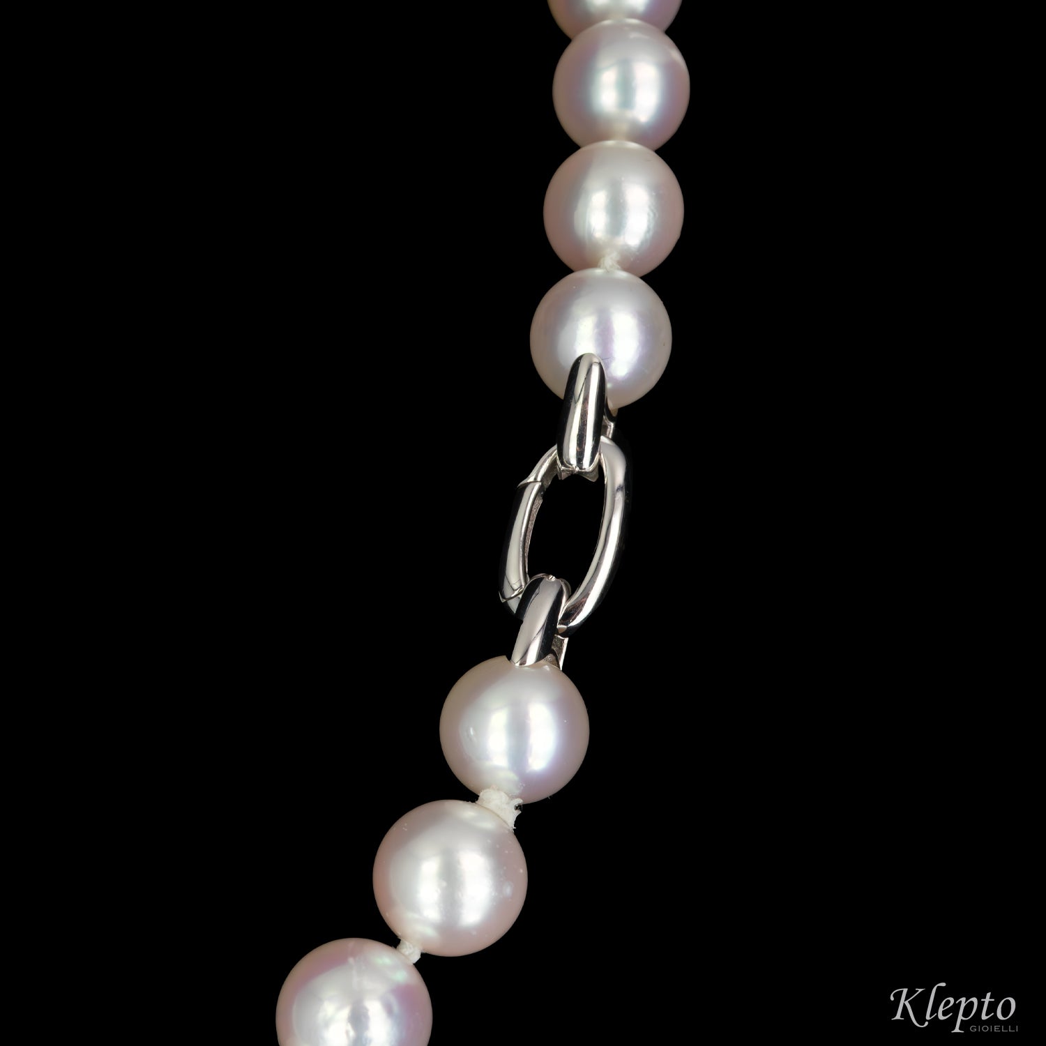 Necklace with Japanese Pearls
