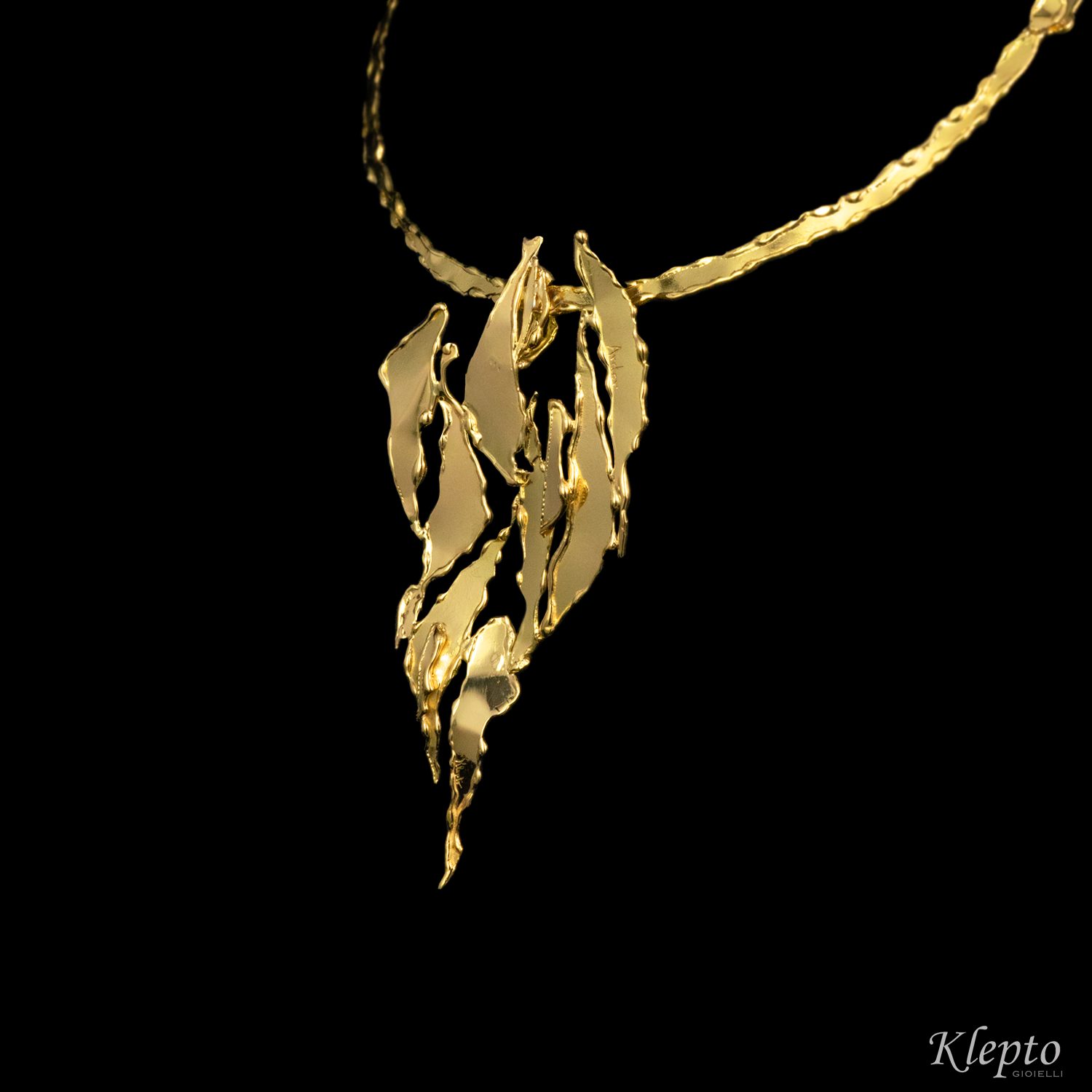 Collier in yellow gold "Ardor"