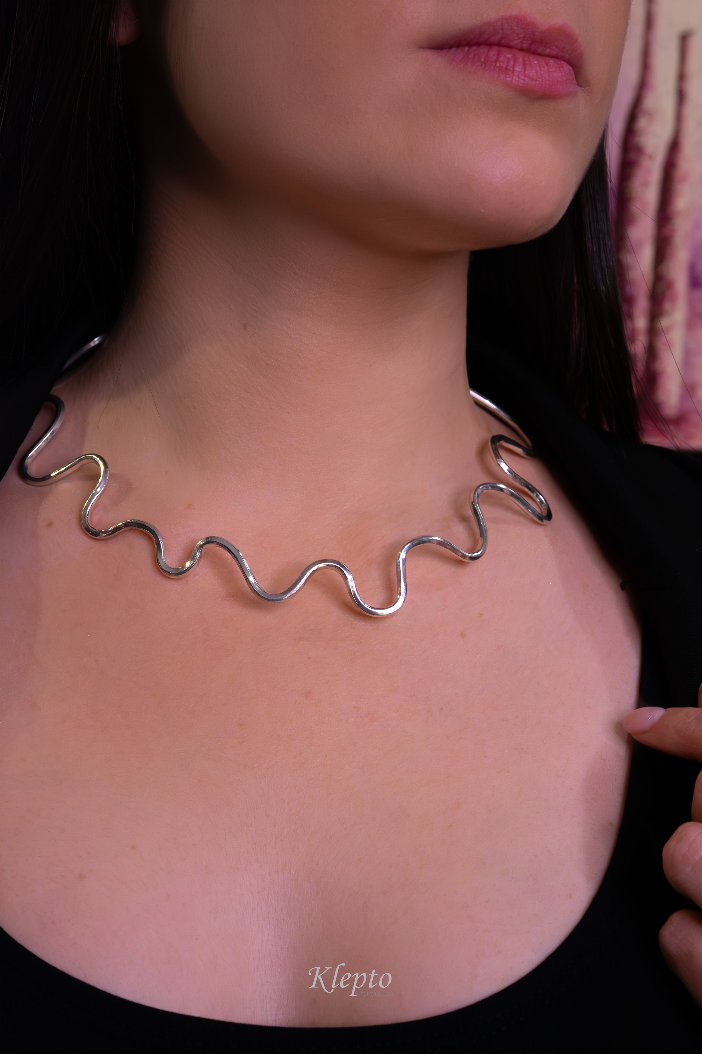 Silver Necklace Silnova®