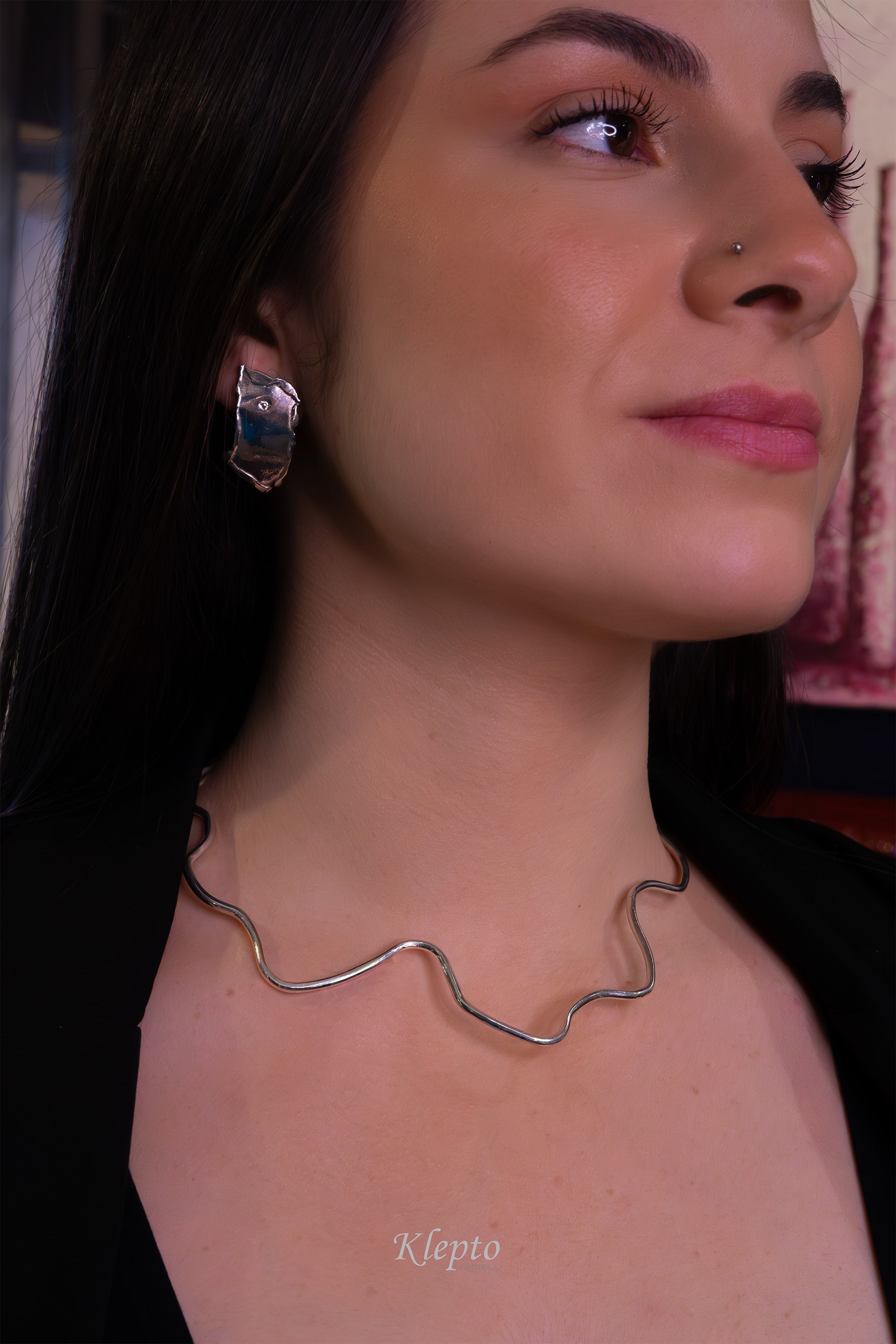 Silver Necklace Silnova®