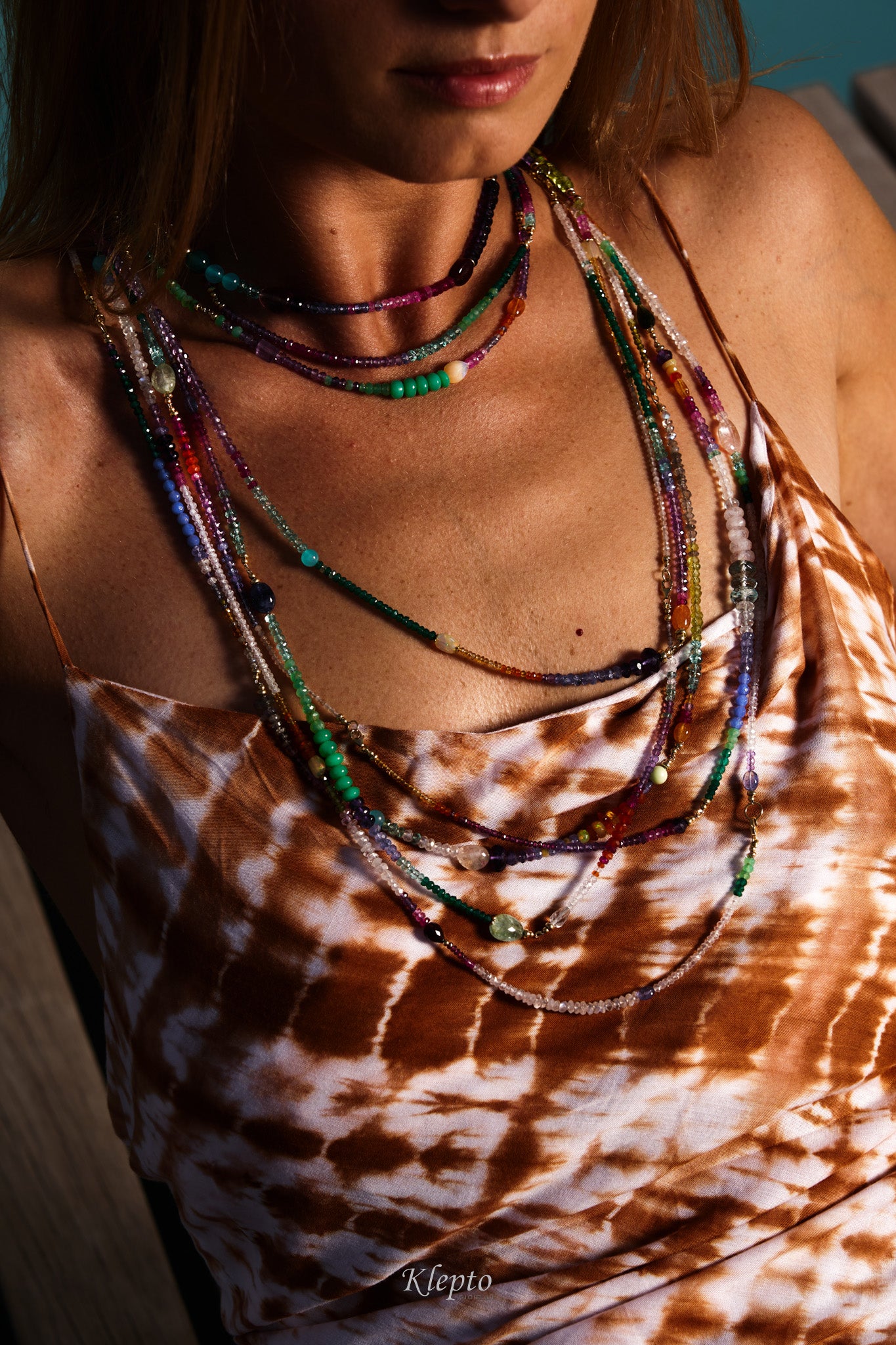 Long Rainbow Necklace