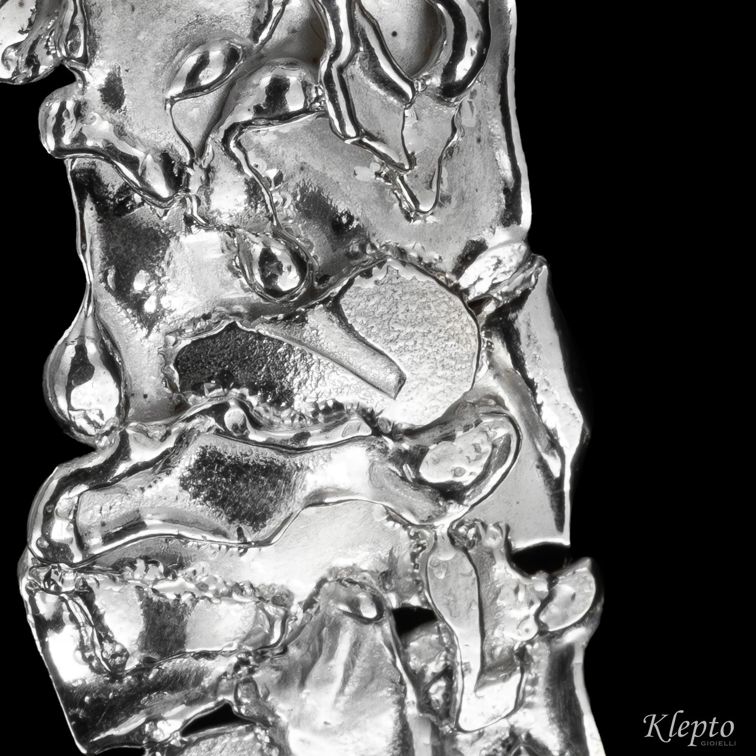 Silnova® silver sheet earrings