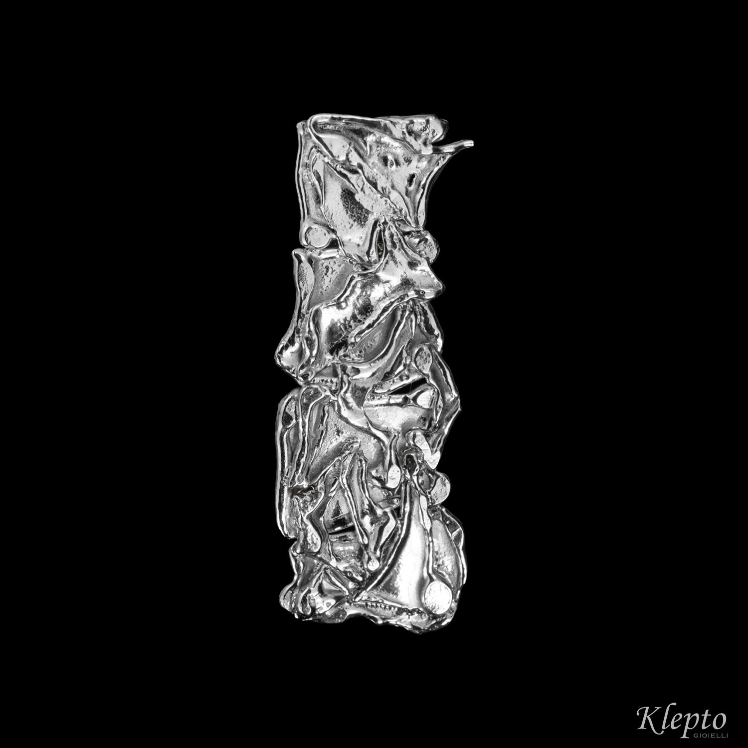 Silnova® silver sheet earrings