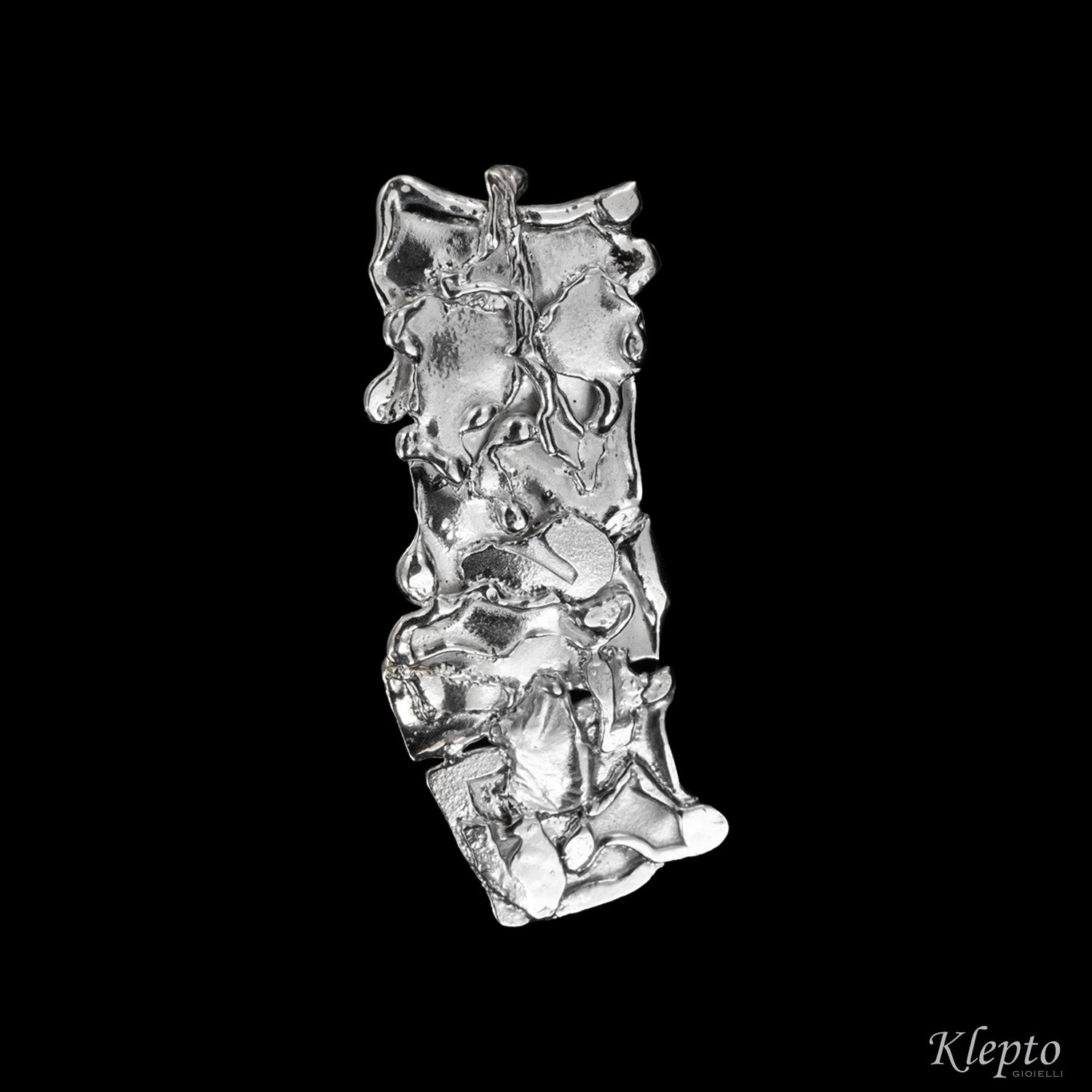 Silnova® silver sheet earrings