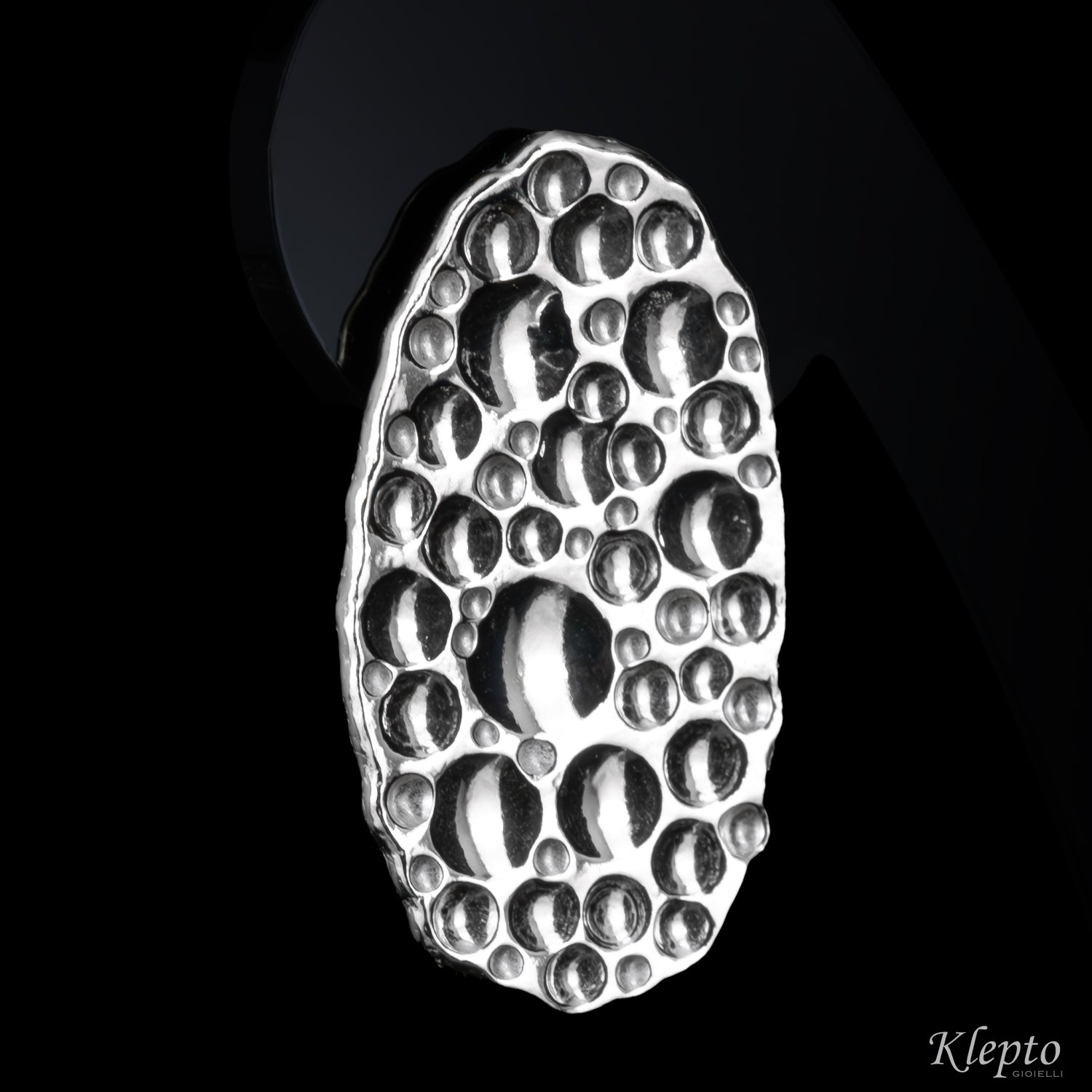 Hammered Silver Silnova® Earrings