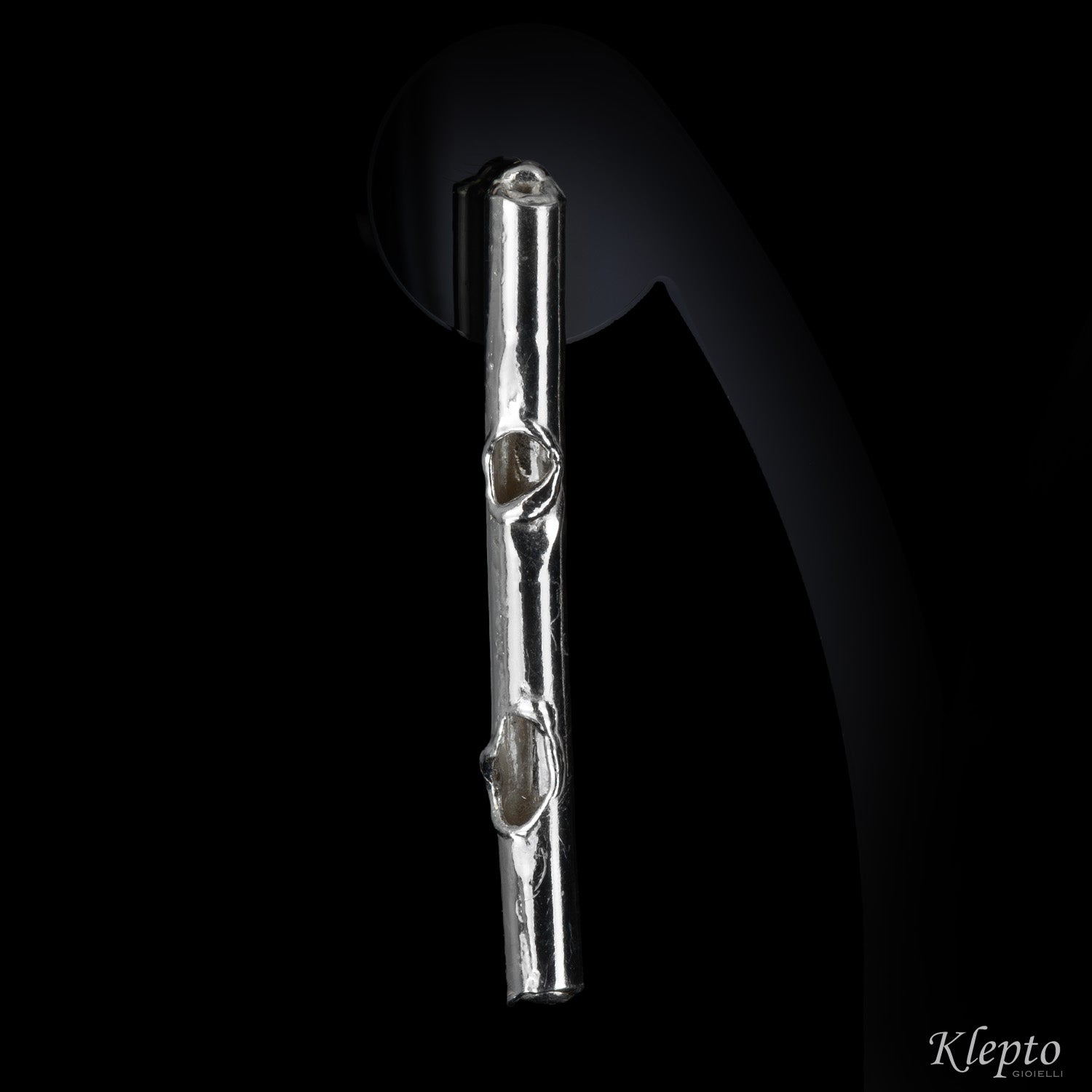 Silnova® Silver Earrings flame fused