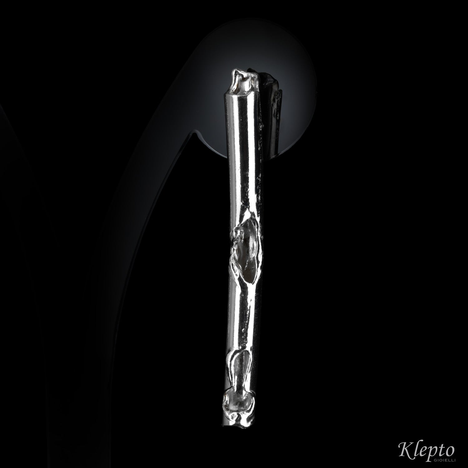 Silnova® Silver Earrings flame fused