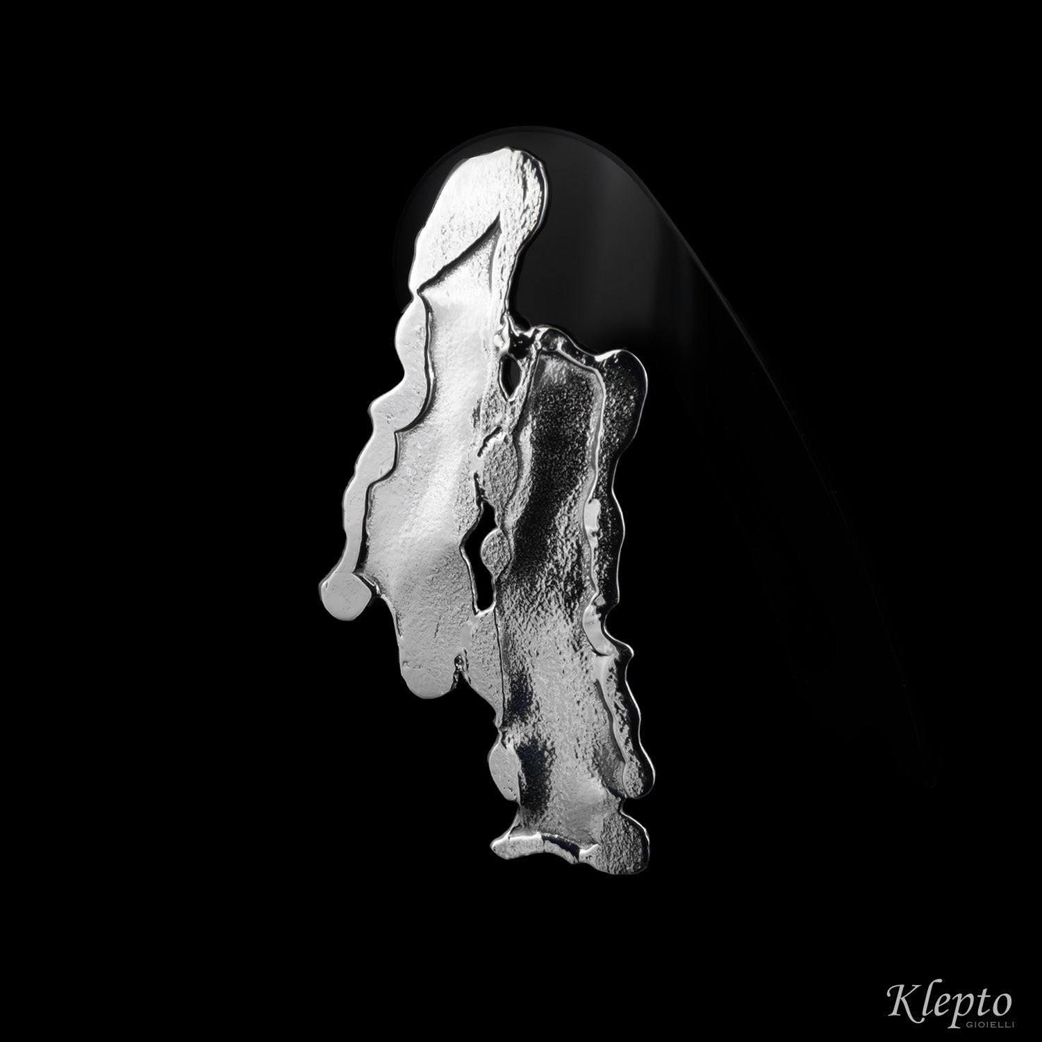 Silver Silnova® Plate Earrings