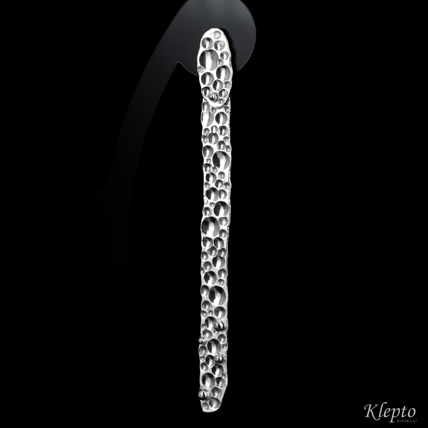 Hammered Silver Silnova® Earrings