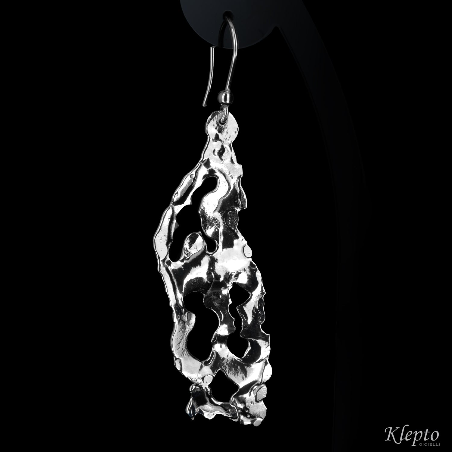 Flame-Fused Silver Silnova® Earrings