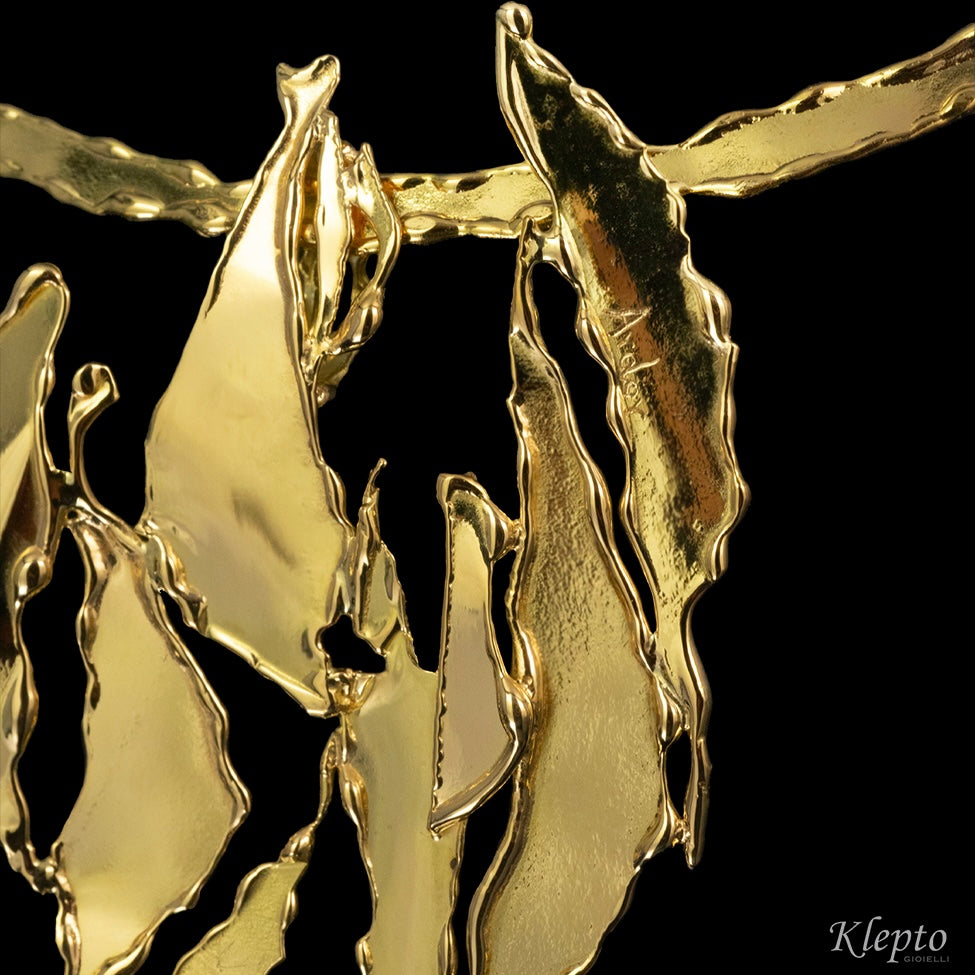 Collier in yellow gold "Ardor"