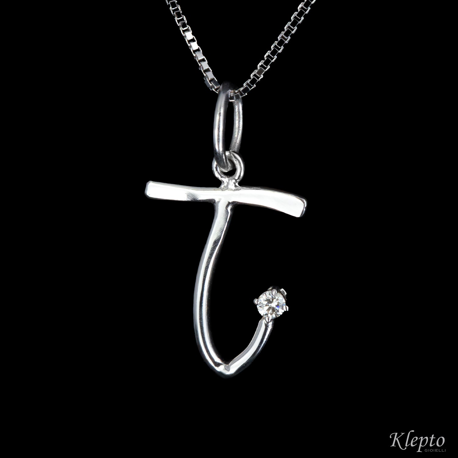 Gold Letter Pendant