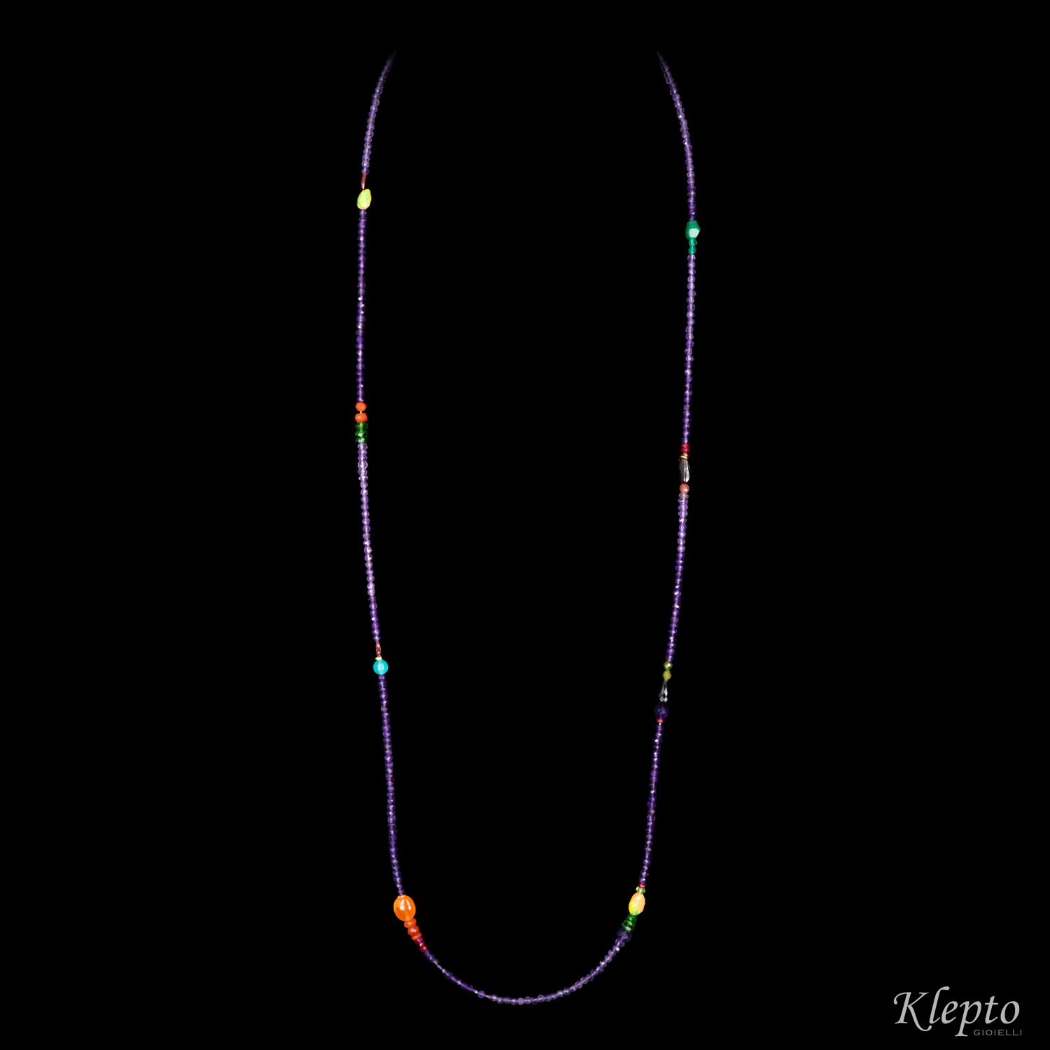 Long Rainbow Necklace