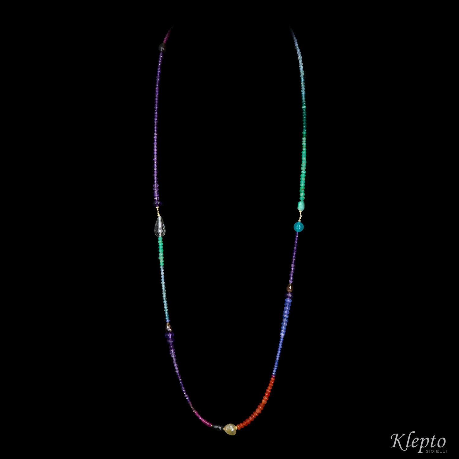 Long Rainbow Necklace