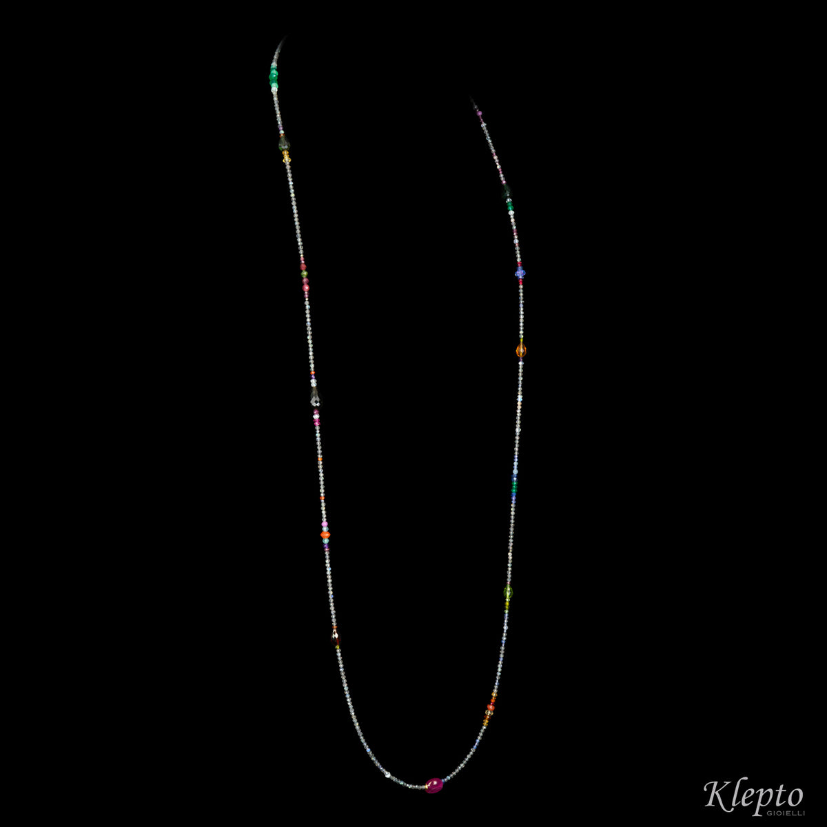 Long Rainbow necklace