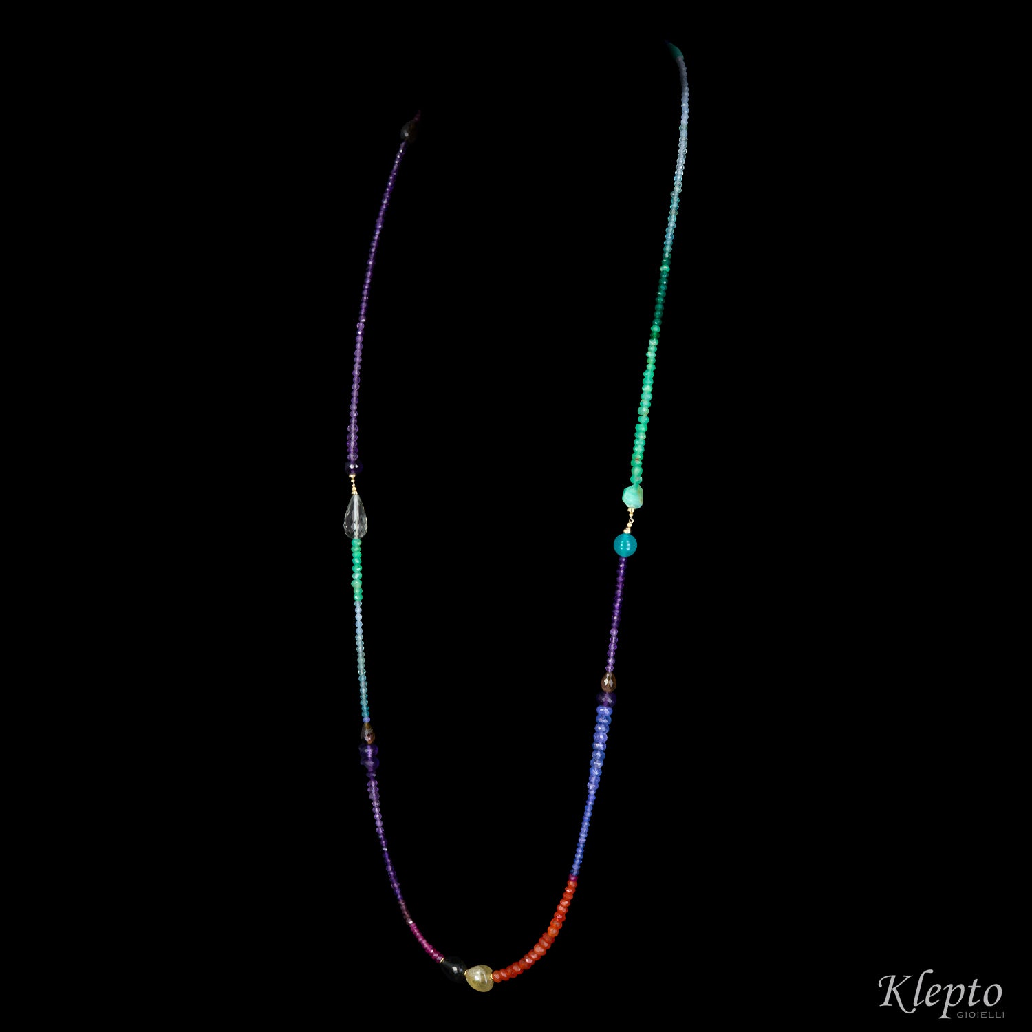 Long Rainbow Necklace