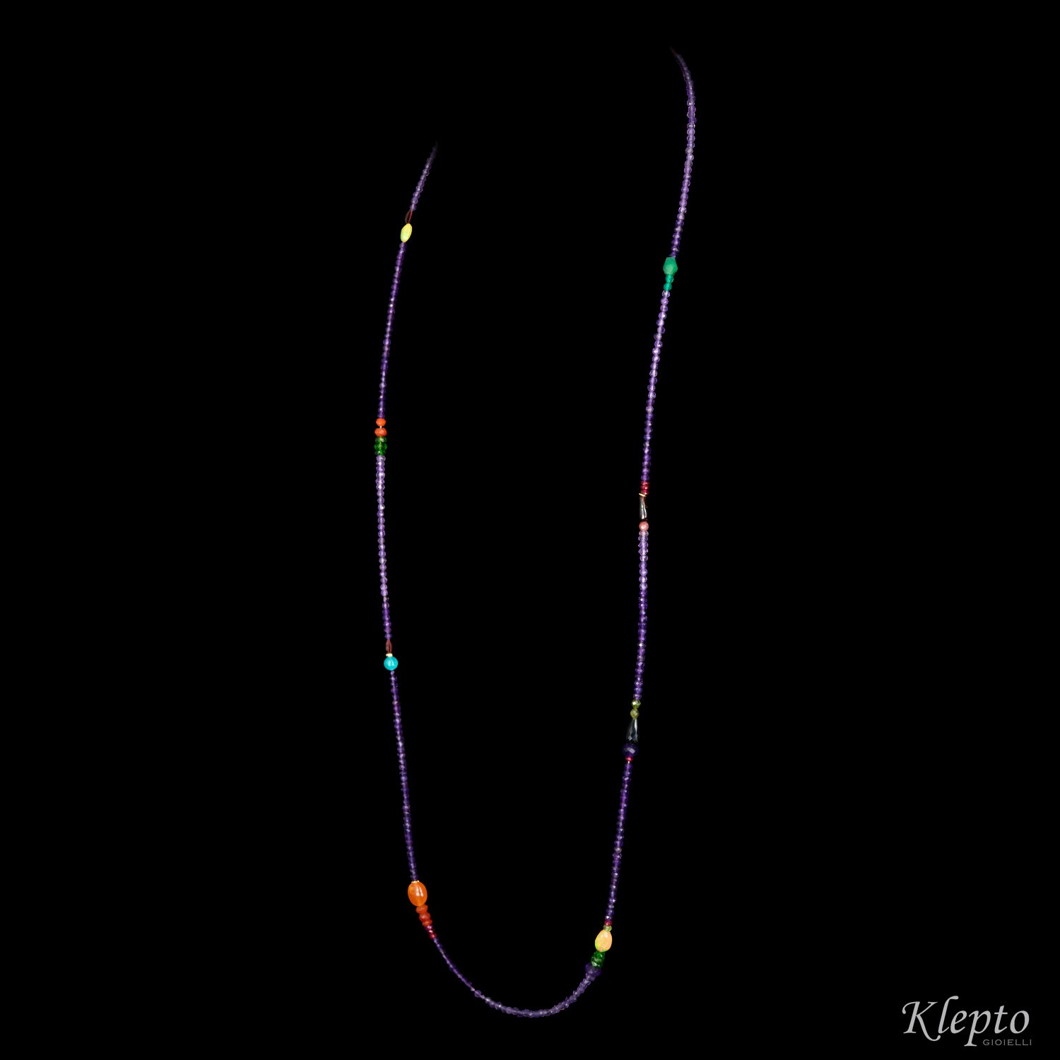 Long Rainbow Necklace