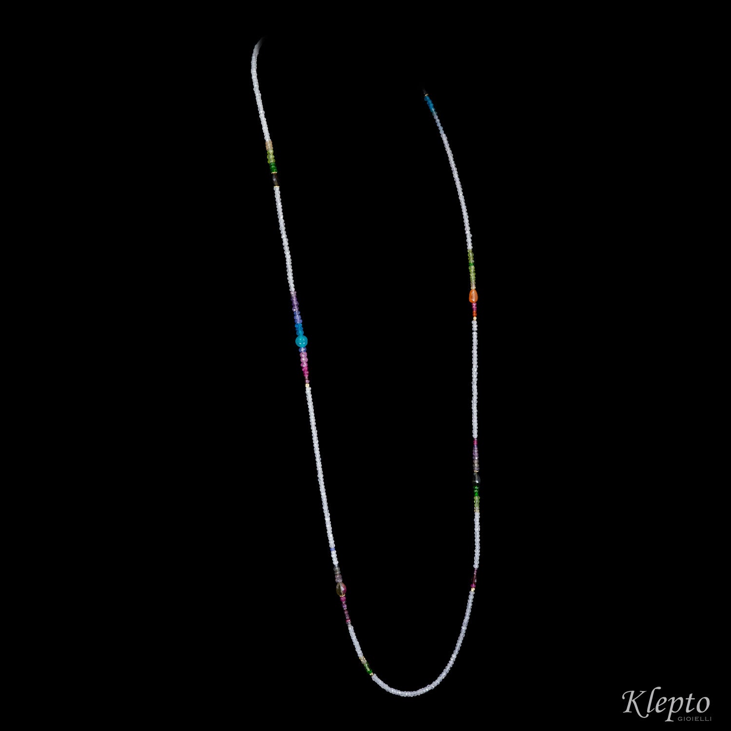 Long Rainbow Necklace