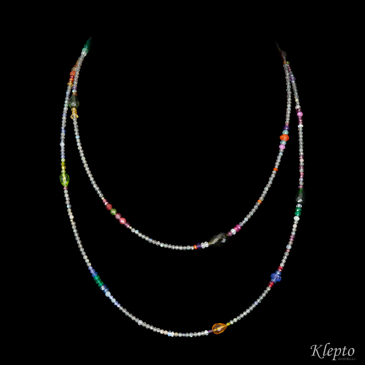 Long Rainbow necklace