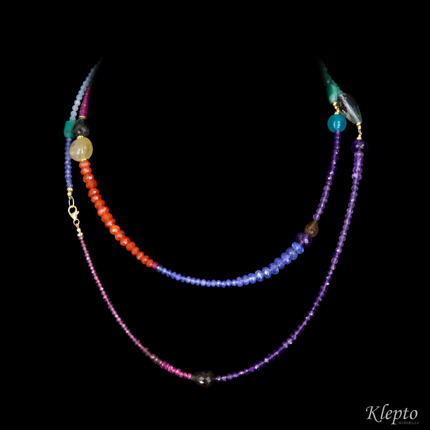 Long Rainbow Necklace