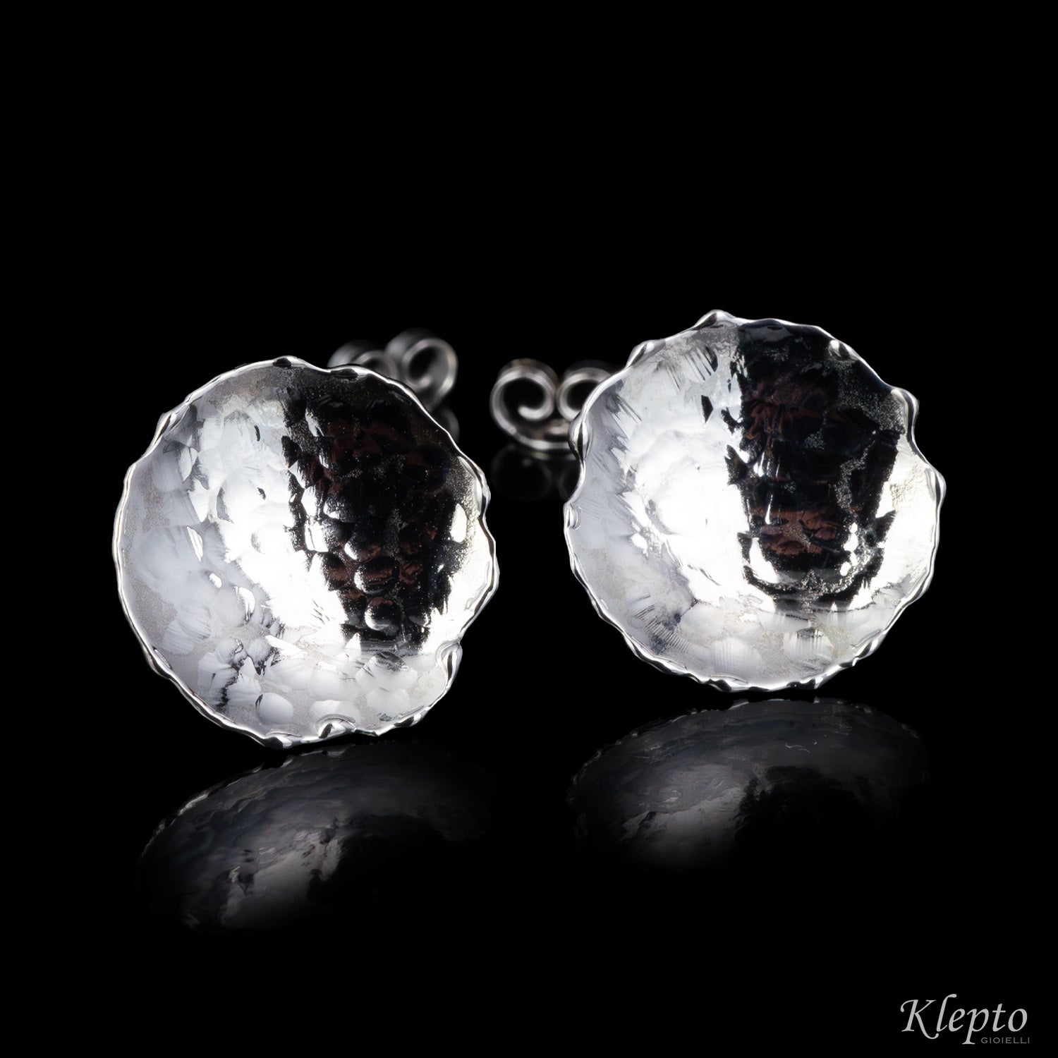 Gold earrings 'Teresina'