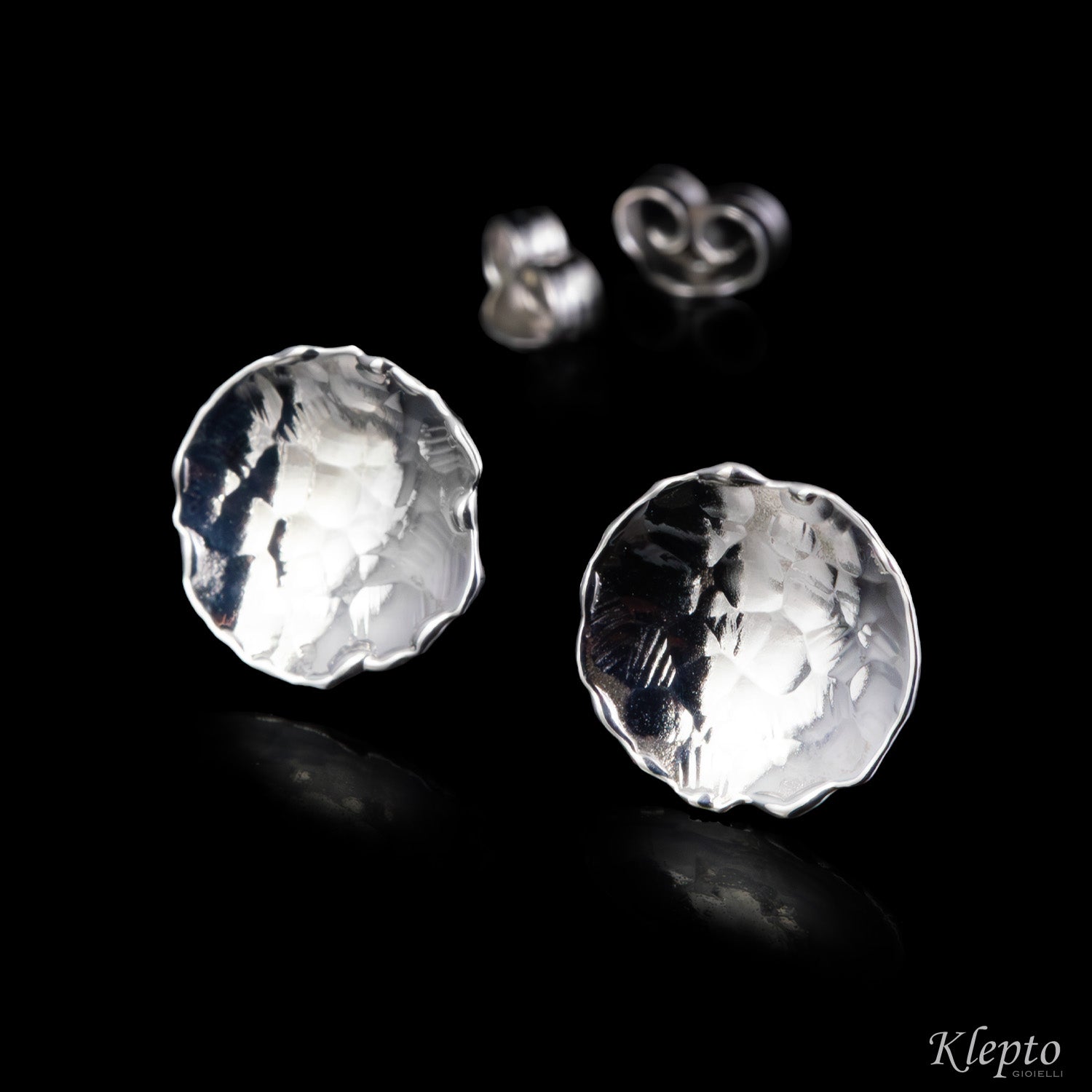 Gold earrings 'Teresina'