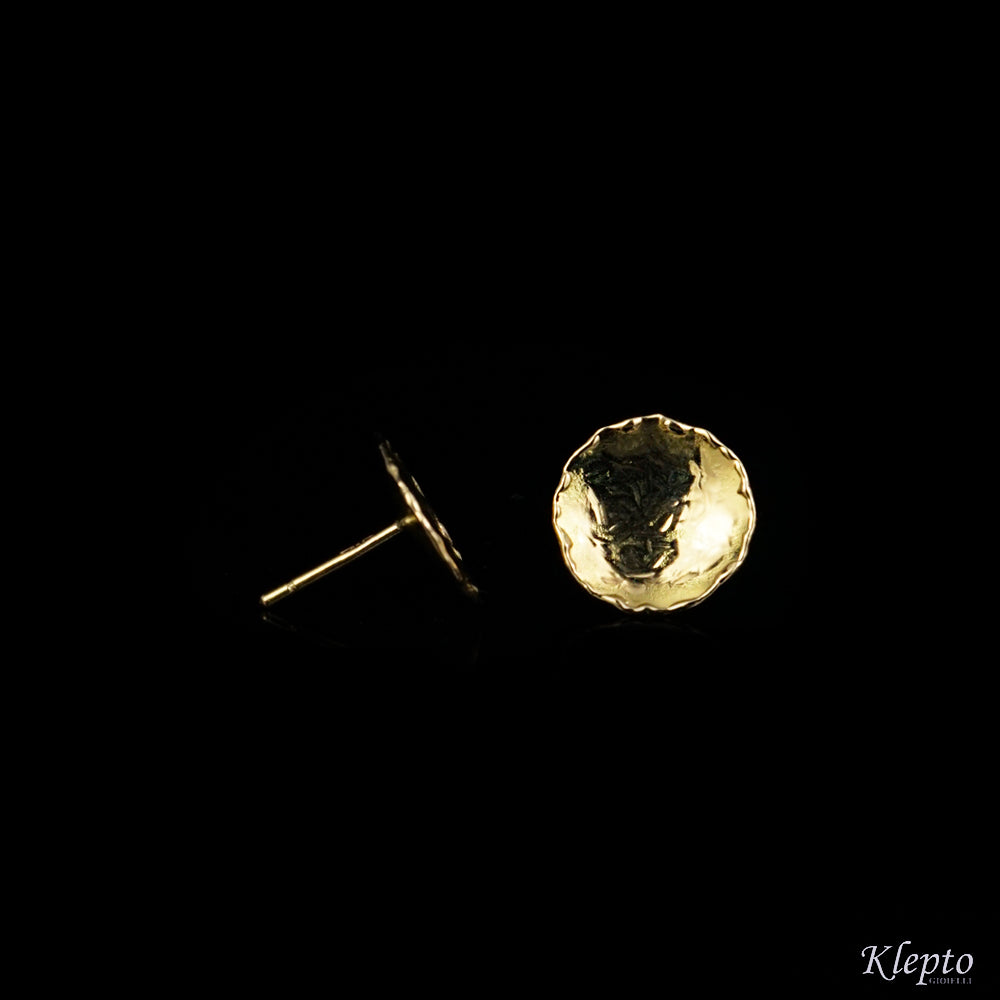 Teresina yellow gold earrings