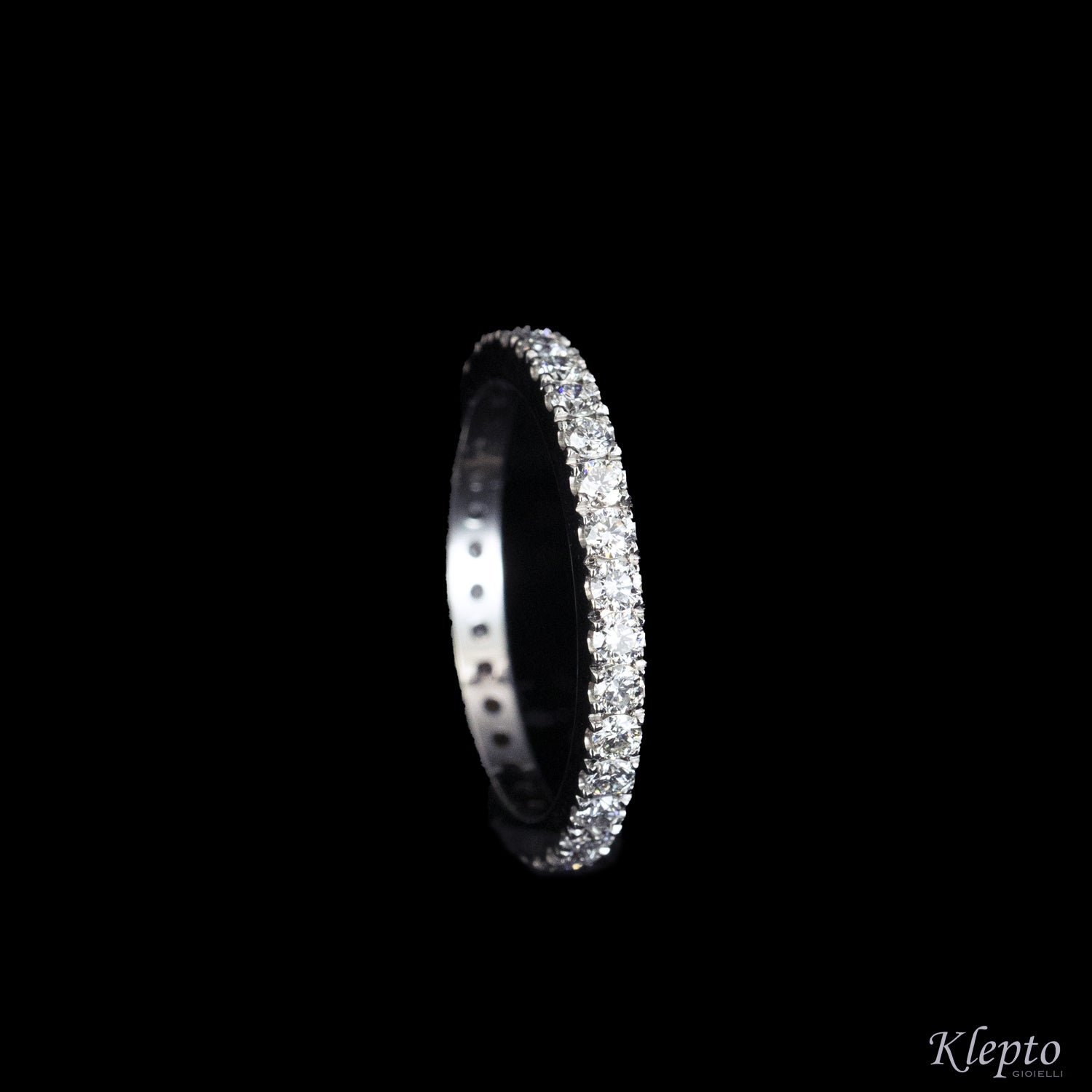 Infinity white gold