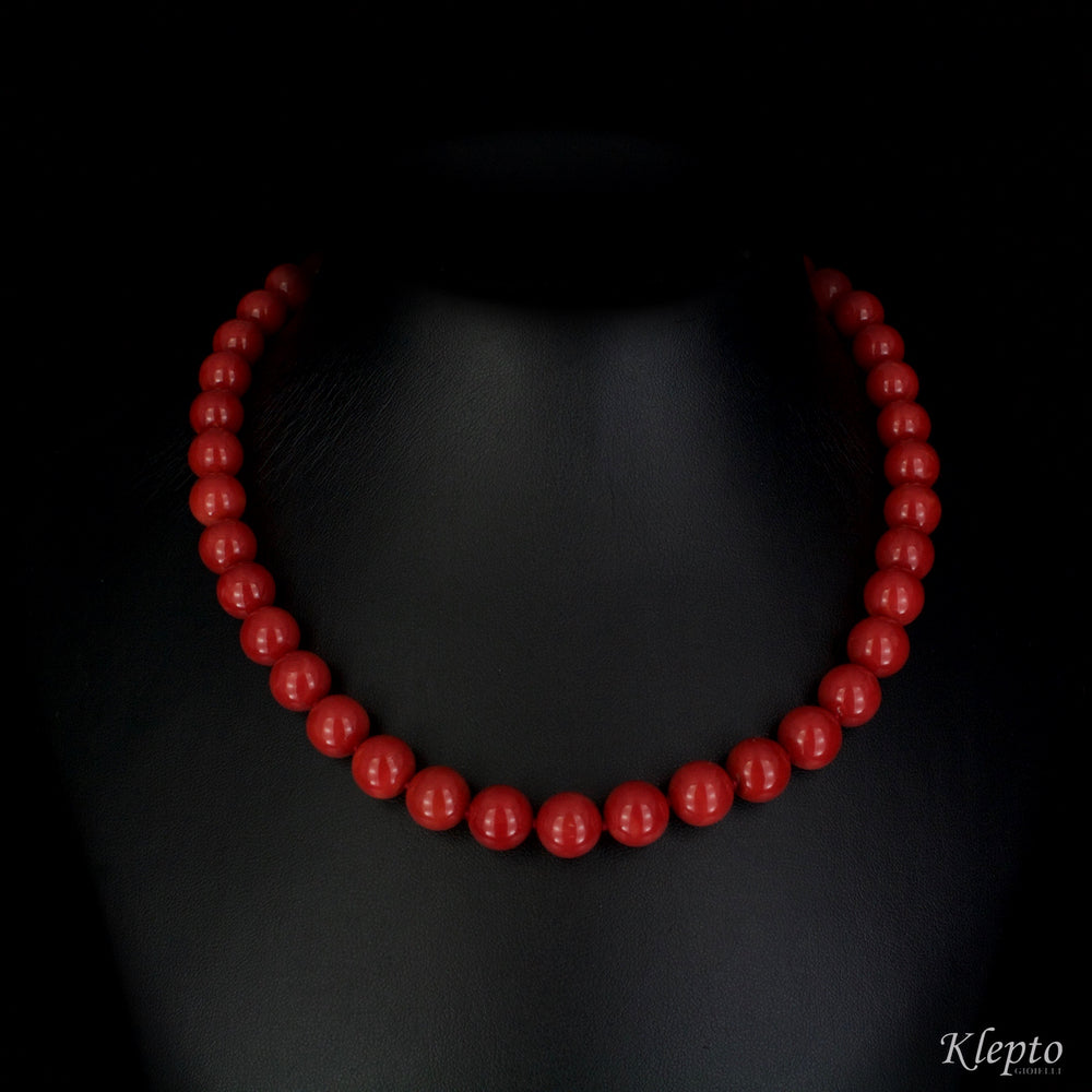 Sardinian coral necklace hotsell