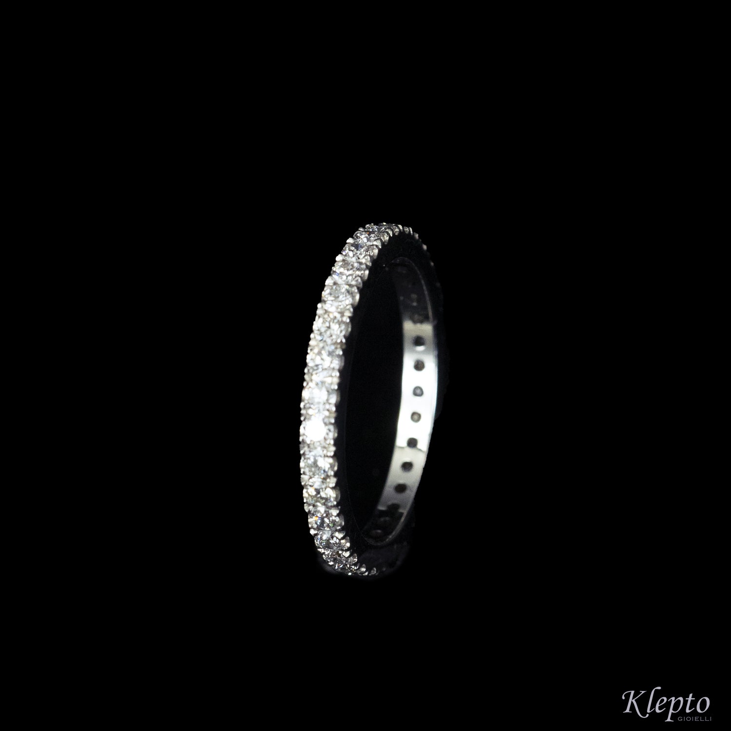 Infinity white gold